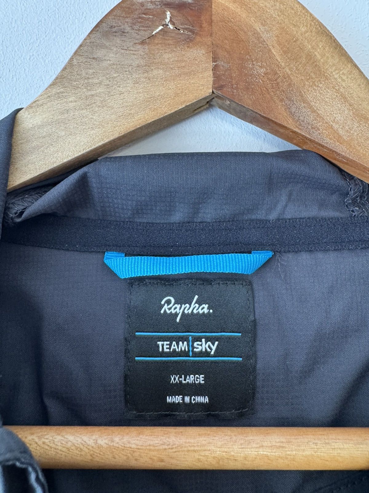 Rapha Rapha Spray Jacket Team Sky Light Cycling Jacket Size US XXL / EU 58 / 5 - 13 Thumbnail