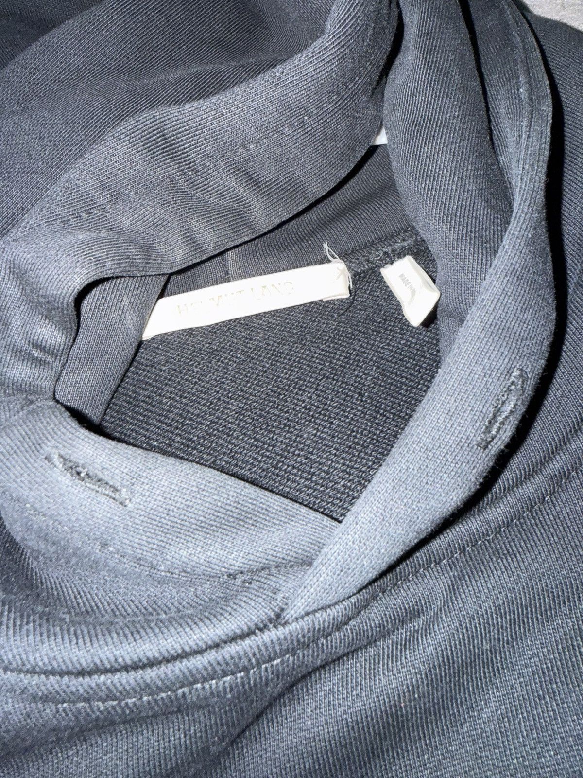 Helmut Lang helmut lang “helmut laws” black hoodie Size US XXL / EU 58 / 5 - 5 Thumbnail