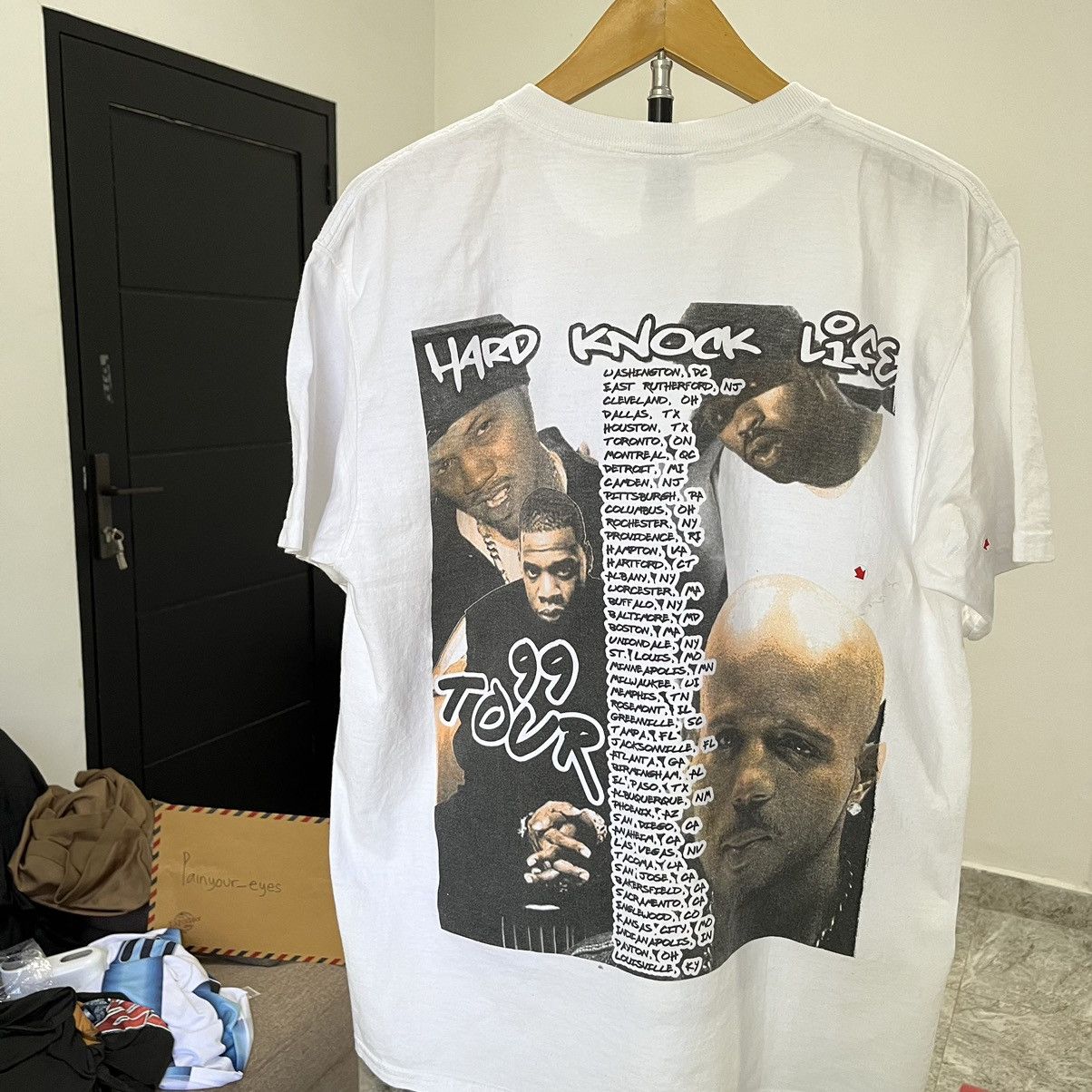 Jay-Z RARE‼️ 1999 Jay-Z & DMX Hard Knock Life Tour Size US L / EU 52-54 / 3 - 2 Thumbnail
