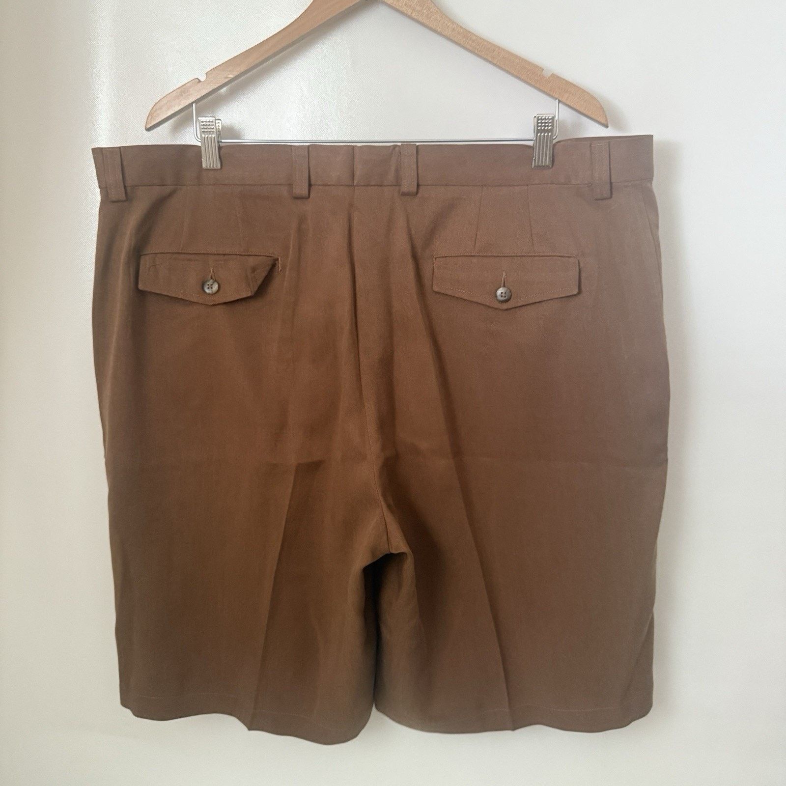 Tori Richard Tori Richard Tencel Blend Pleated Preppy Golf Shorts Size US 42 / EU 58 - 2 Thumbnail