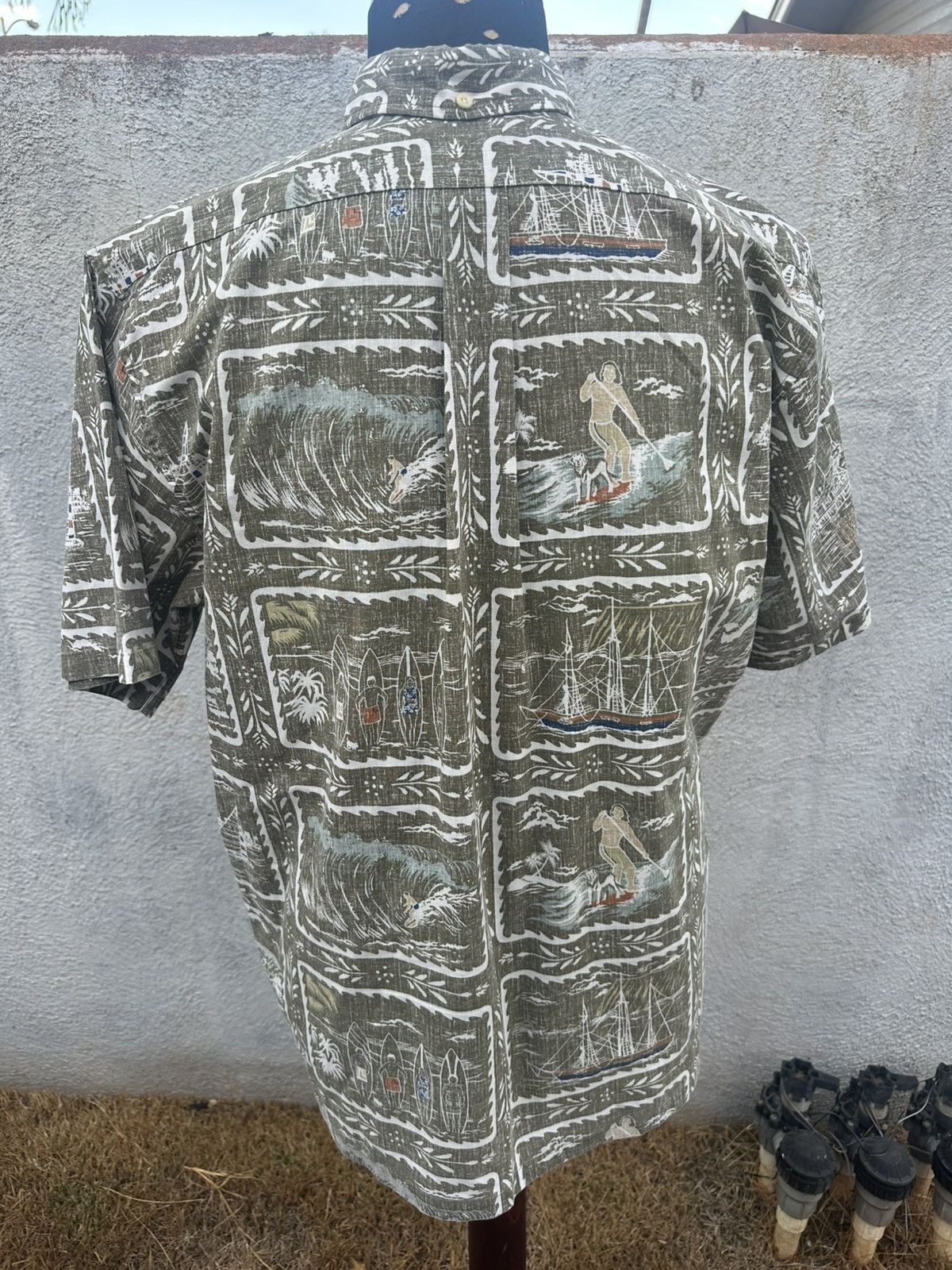Reyn Spooner New Reyn Spooner Classic Fit Hawaiian Multicolored Men's L Size US L / EU 52-54 / 3 - 2 Thumbnail