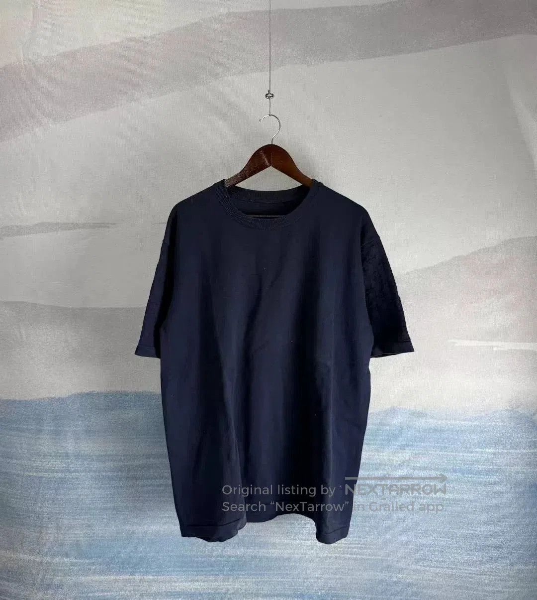 Louis Vuitton Louis Vuitton Dark Blue Arm Print Knit XXL. Size US XXL / EU 58 / 5 - 1 Thumbnail
