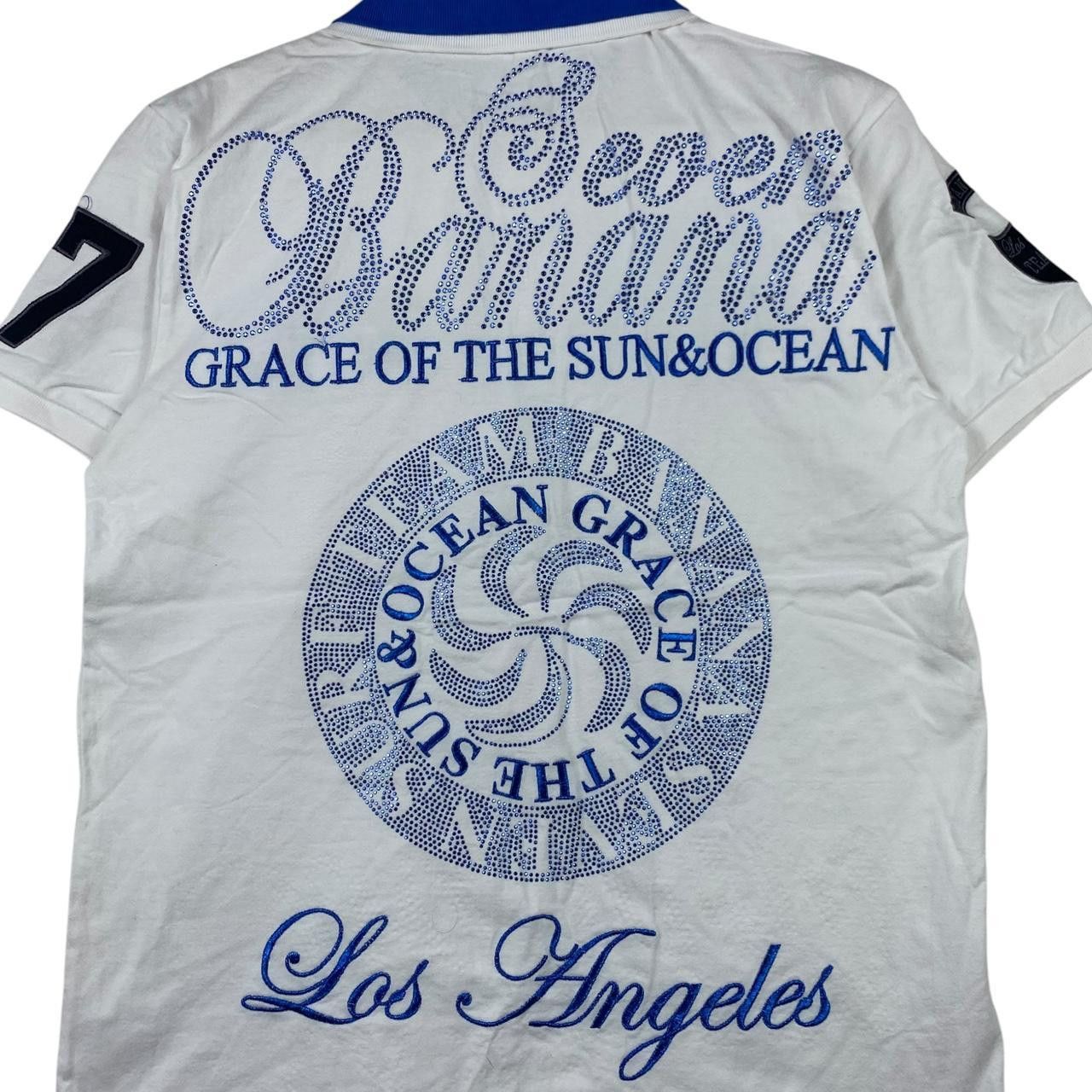 Other BANANA SEVEN SURF Grace Of The Sun Blink Polo Tee Shirt Top Size US L / EU 52-54 / 3 - 6 Thumbnail