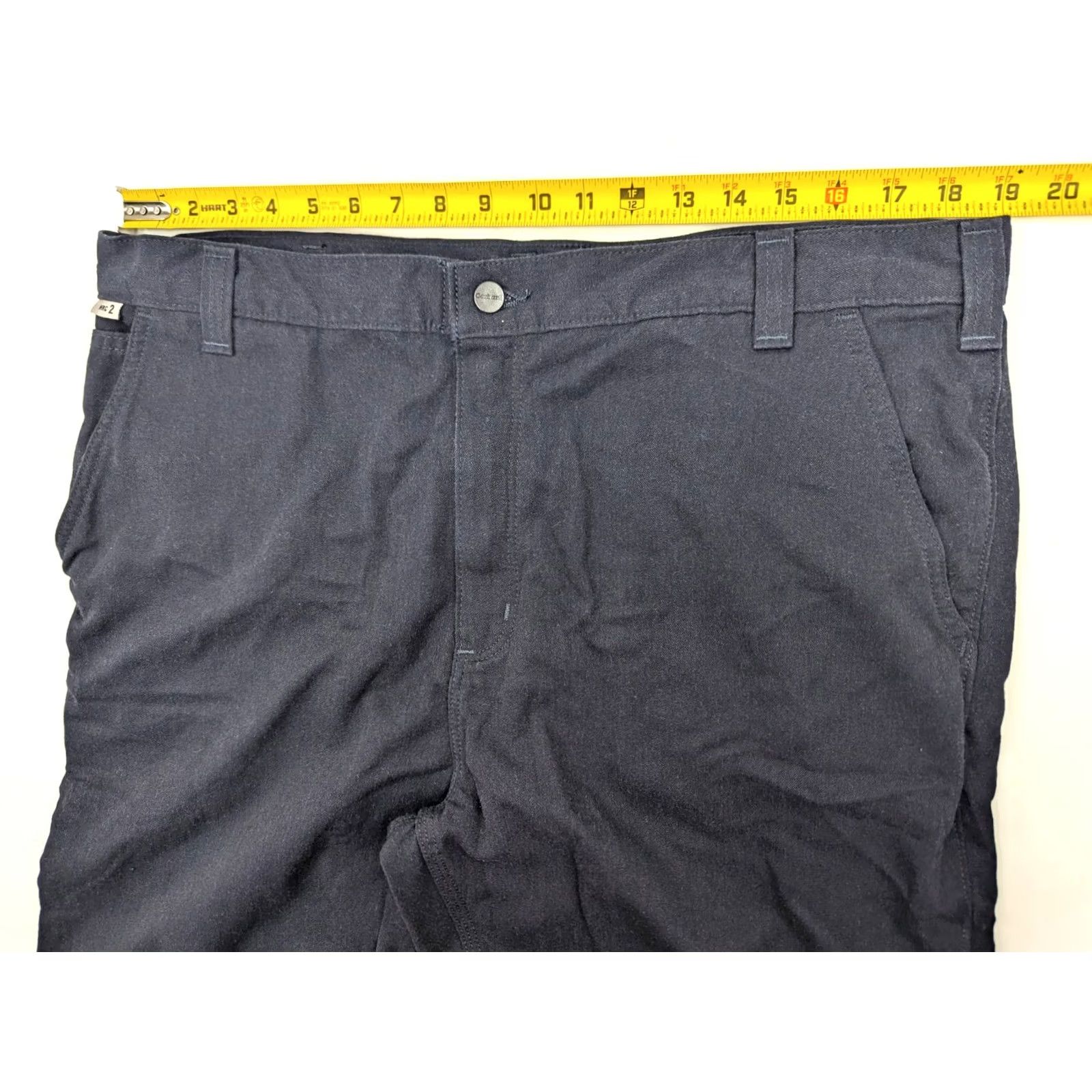 Carhartt Carhartt FR Flame Resistant Relaxed Fit Straight Pants Men 39x34 Navy Blue Cargo Workwear PANTS Mens Size US 39 - 5 Thumbnail