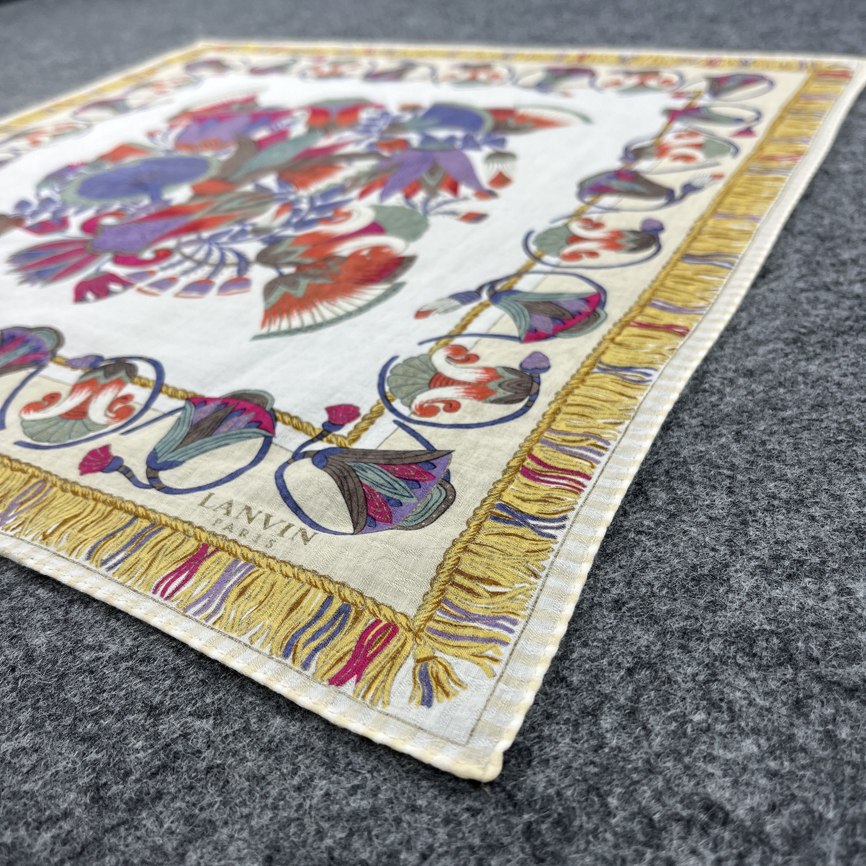 Lanvin Lanvin Handkerchief / Bandana / Neckerchief / Headscarf B835 Size ONE SIZE - 4 Thumbnail