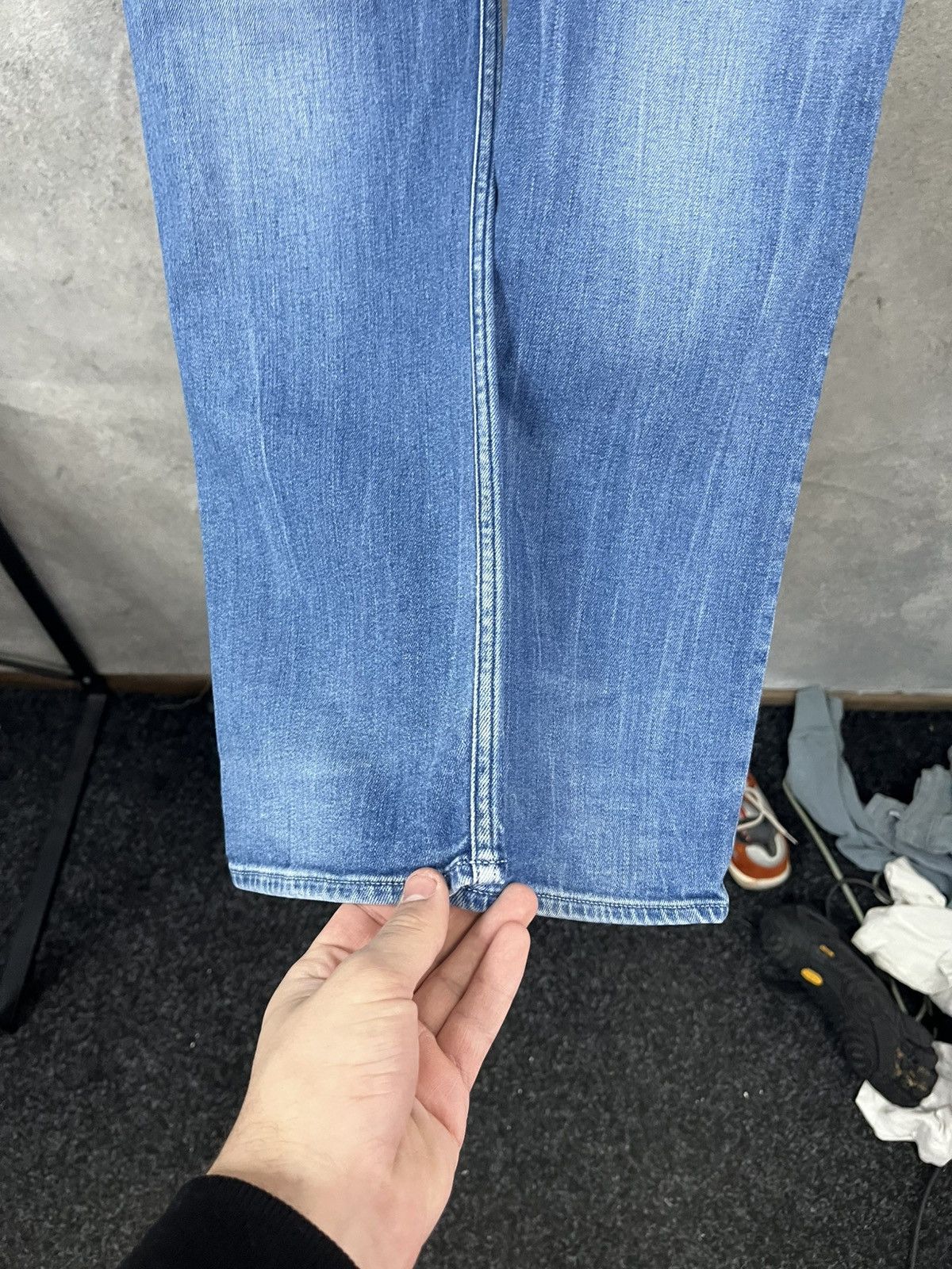 Stone Island Vintage Stone Island Jeans Patch Pocket Straight Fit Casual Size US 31 - 6 Thumbnail