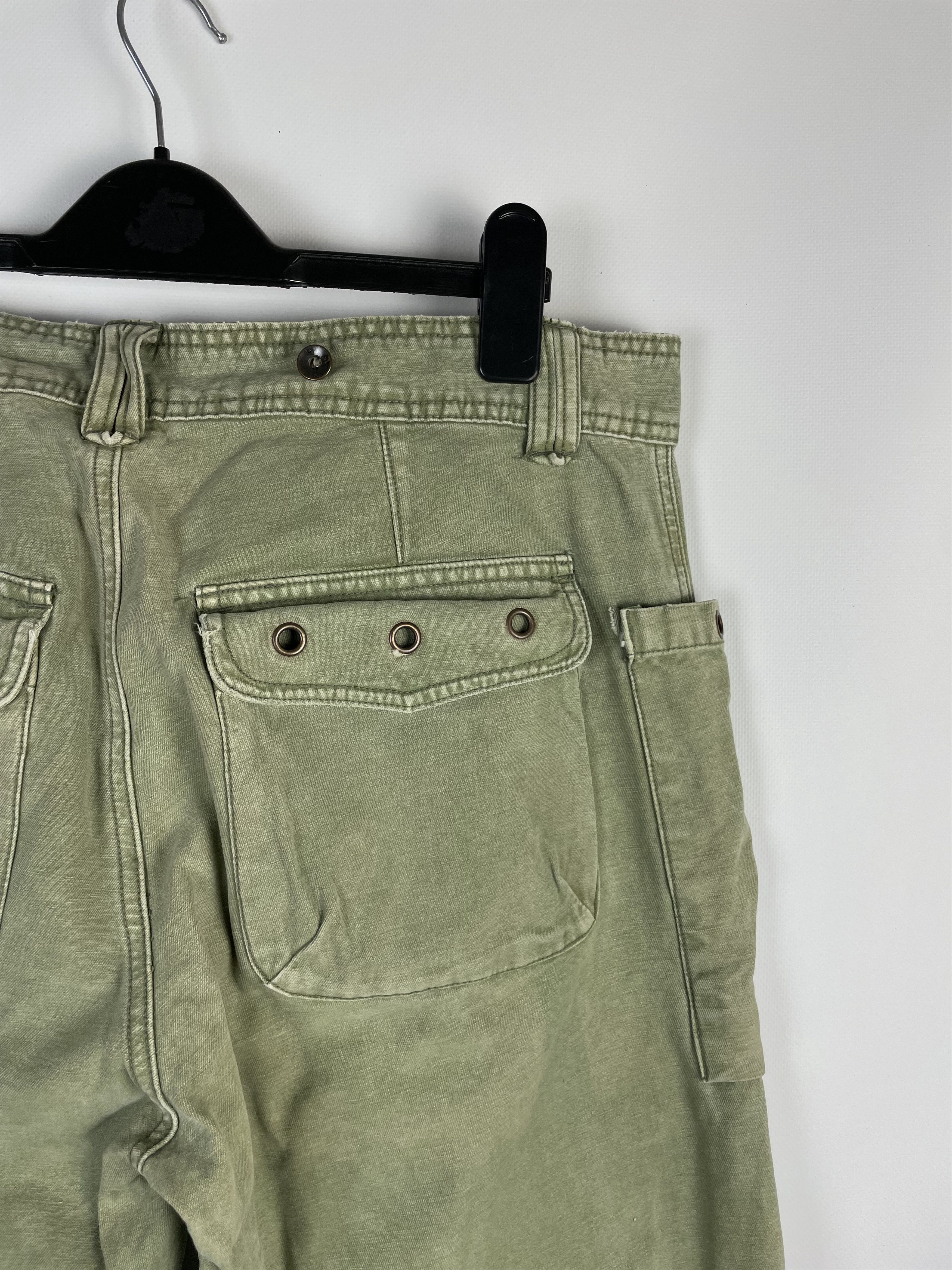 Japanese Brand Y2K Pants Cargo Japan Style Multi Pocket Bondage Size US 34 / EU 50 - 4 Thumbnail