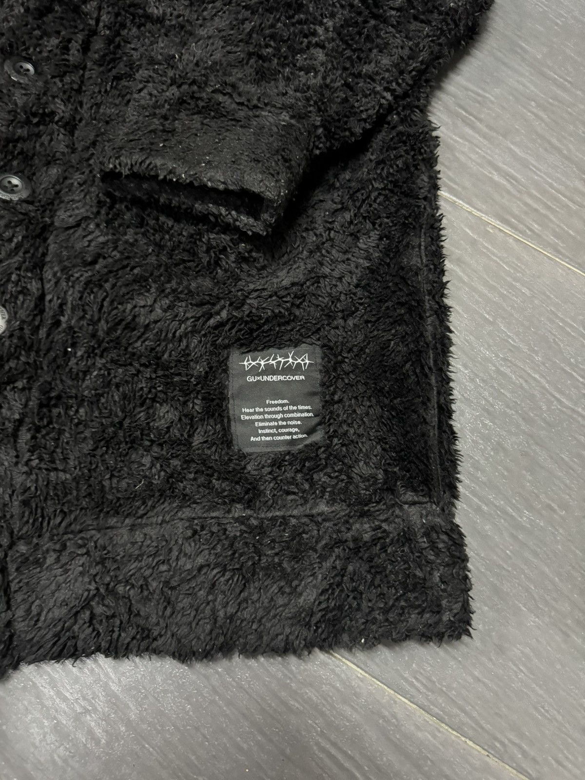 GU × Undercover GU X UNDERCOVER FLEECE JACKET Size US XS / EU 42 / 0 - 2 Thumbnail