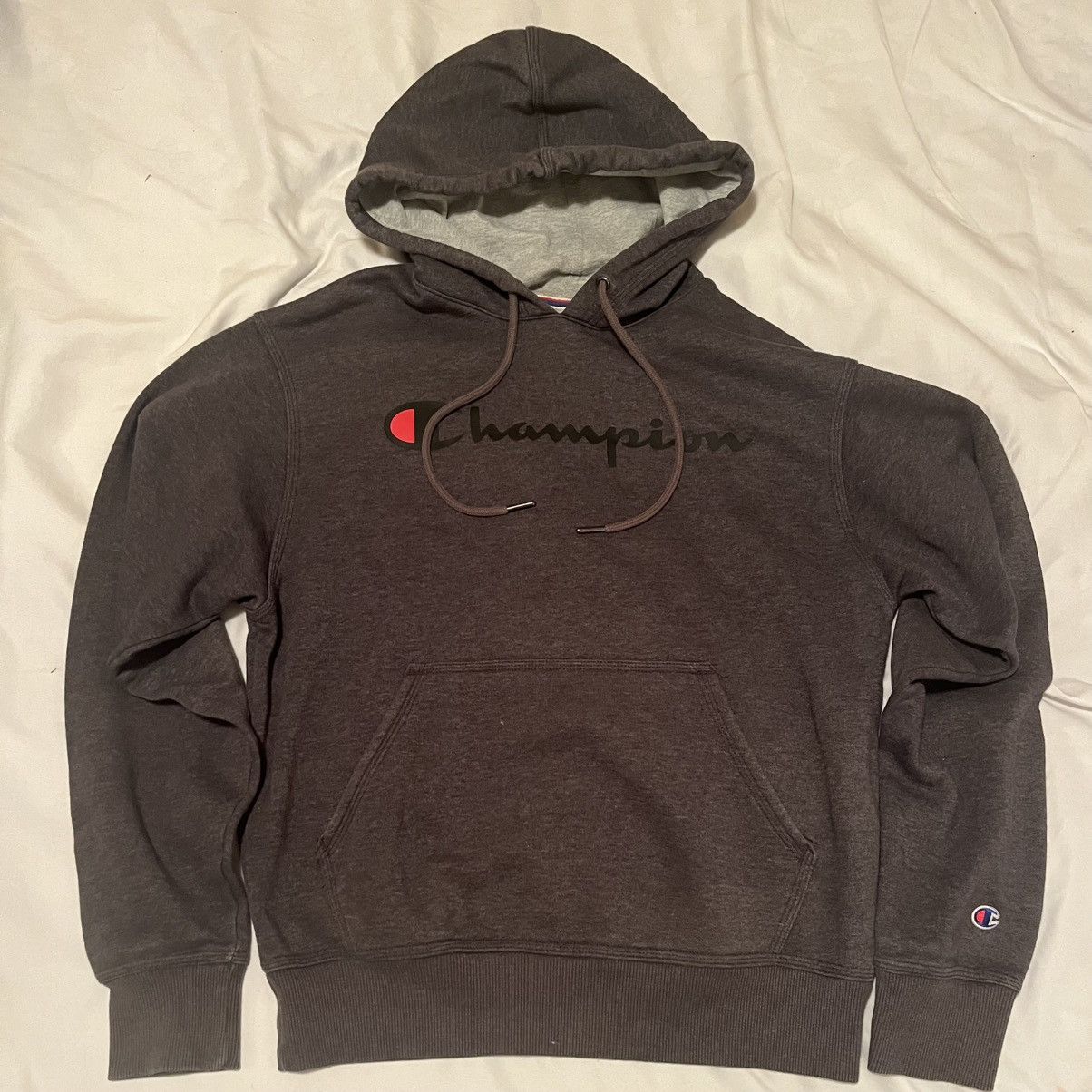 Champion Champion Authentic Athleticwear Gray Hoodie Size US S / EU 44-46 / 1 - 1 Thumbnail