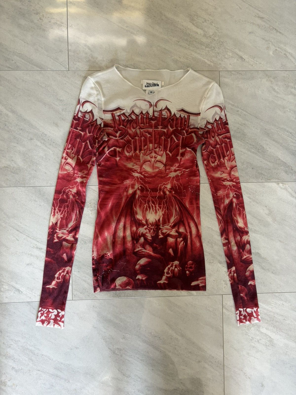 Jean Paul Gaultier Jean Paul Gaultier gargoyle mesh Size US S / EU 44-46 / 1 - 1 Thumbnail