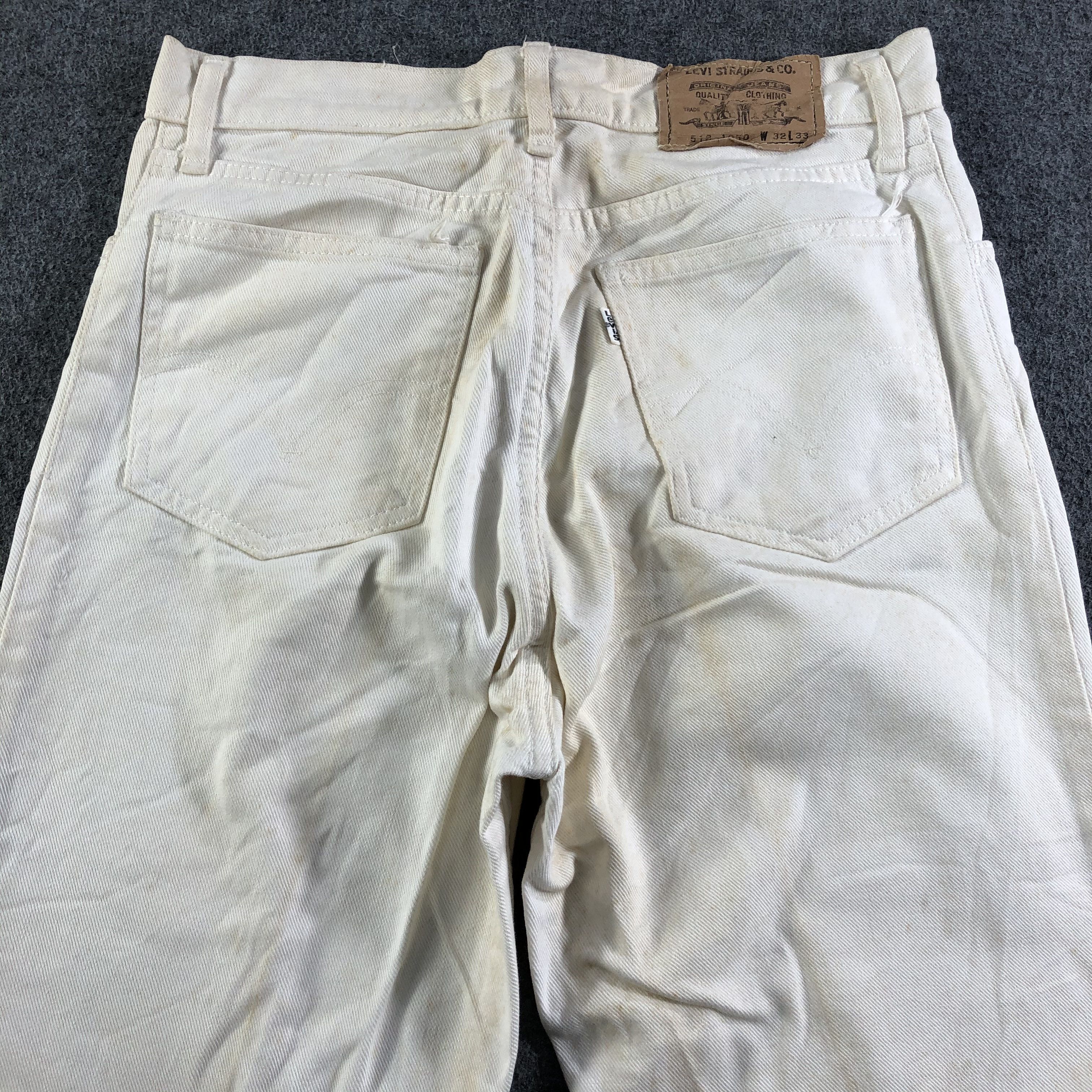 Levi's 90s Vintage Light Wash Levis 518 Jeans-J3032 Size US 30 / EU 46 - 4 Thumbnail