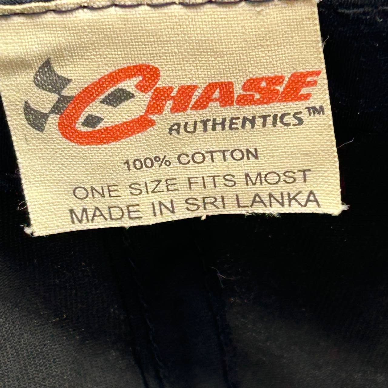 Chase Authentics Vintage Dale Earnhardt #3 Racing Nascar Hat Strap Back Cap Size ONE SIZE - 6 Thumbnail