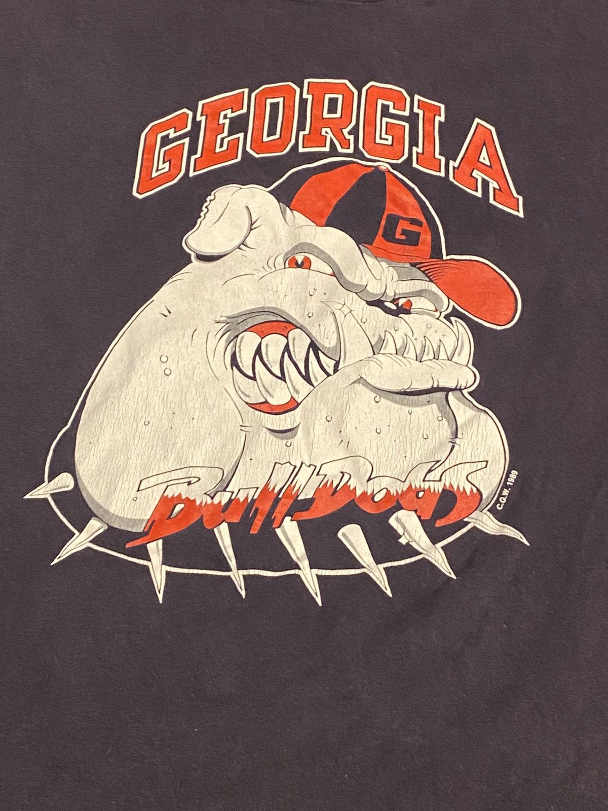 NFL × Vintage VINTAGE 90s GEORGIA BULLDOGS Size US L / EU 52-54 / 3 - 3 Thumbnail