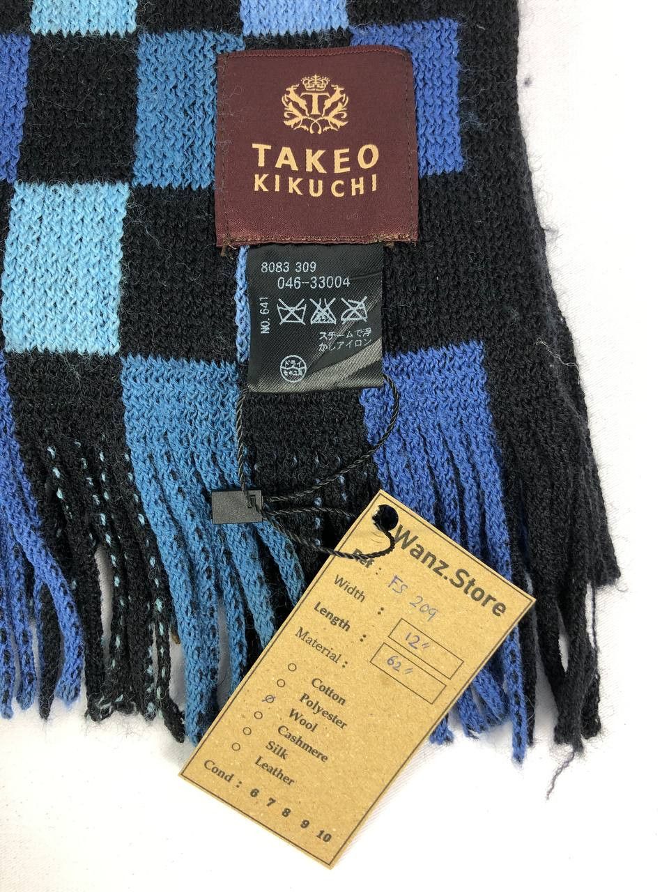 Takeo Kikuchi Takeo Kikuchi Scarf / Muffler / Neckwear FS209 Size ONE SIZE - 6 Thumbnail