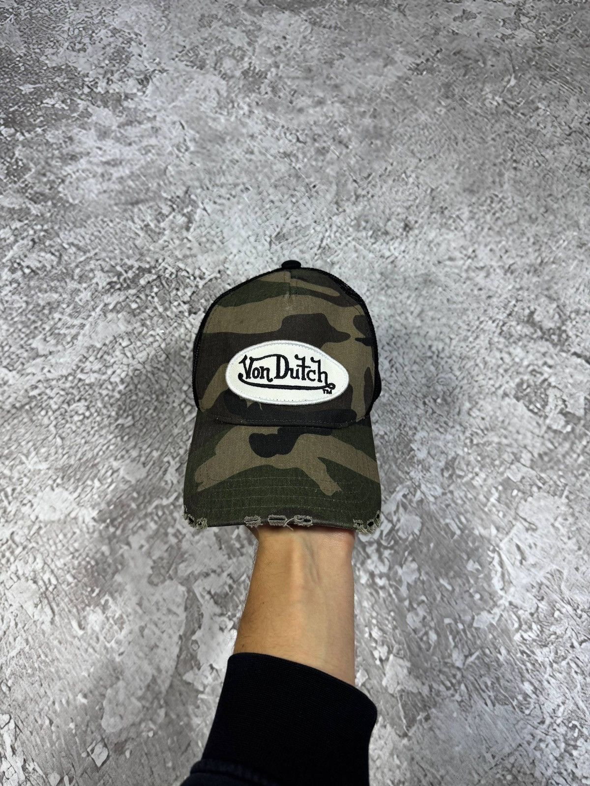 Von Dutch Von Dutch Track Hats cap 90’s camo USA size OS Size ONE SIZE - 1 Thumbnail