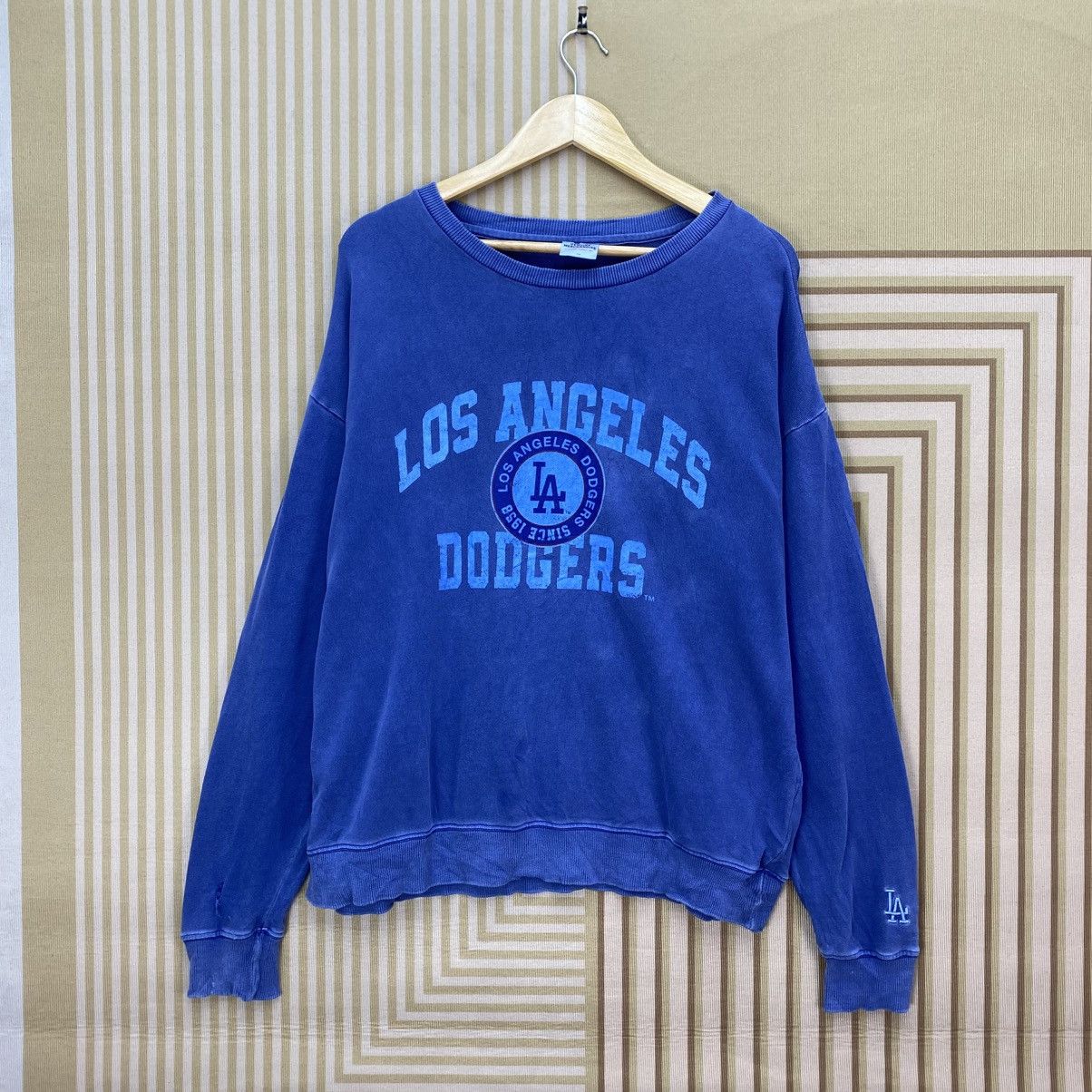 Vintage 🫶Vintage Los Angeles Dodgers Sweatshirt Pullover Size US M / EU 48-50 / 2 - 1 Thumbnail