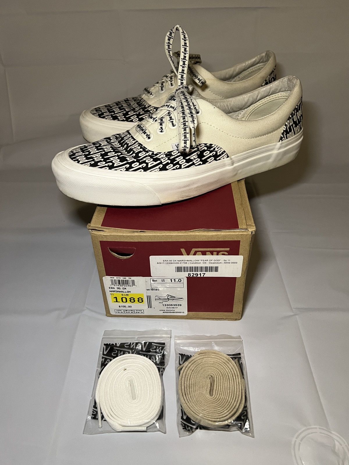 Fog vans grailed best sale