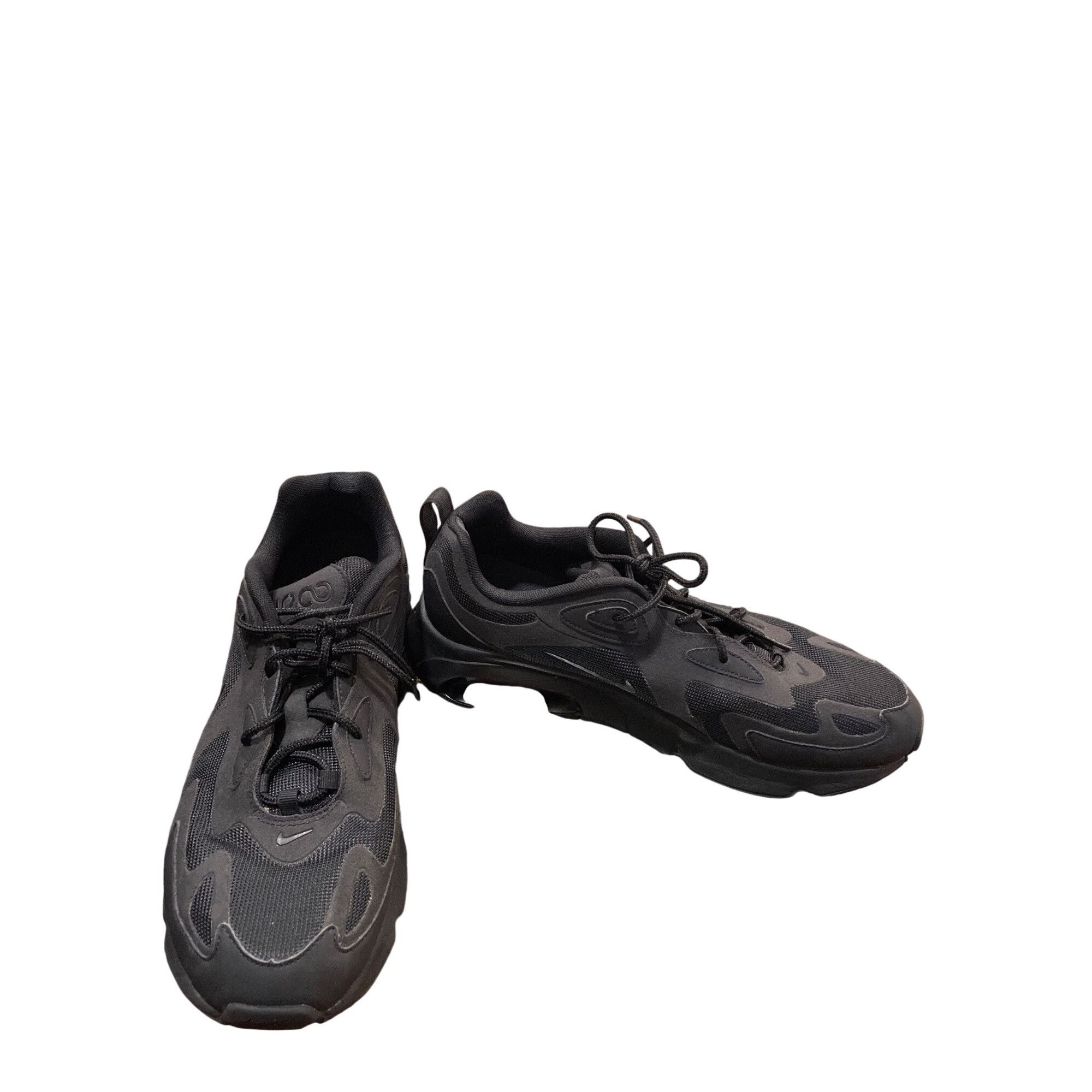 Nike Nike Air Max 200 triple black mens running sneakers sz 11 SK Size US 11 / EU 44 - 1 Thumbnail