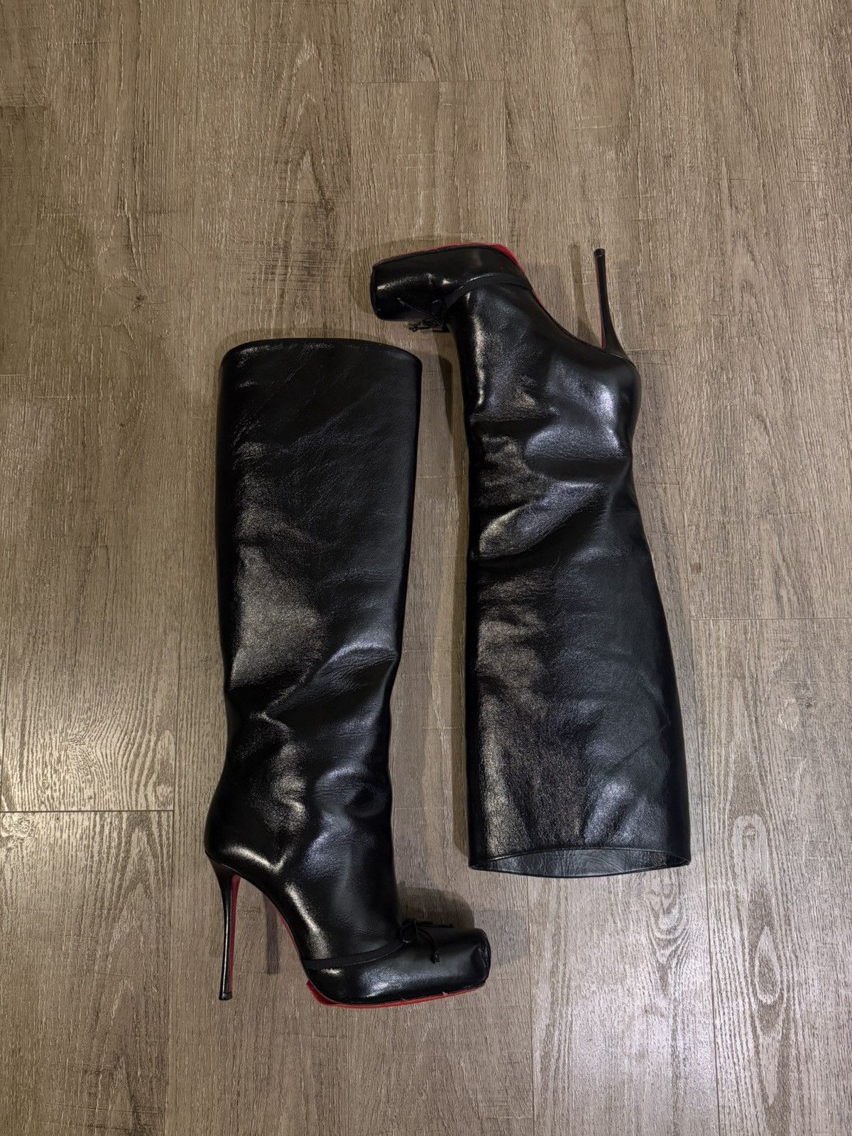 Christian Louboutin Christian Louboutin Cassia Knee High Boots Size US 8 / IT 38 - 1 Thumbnail
