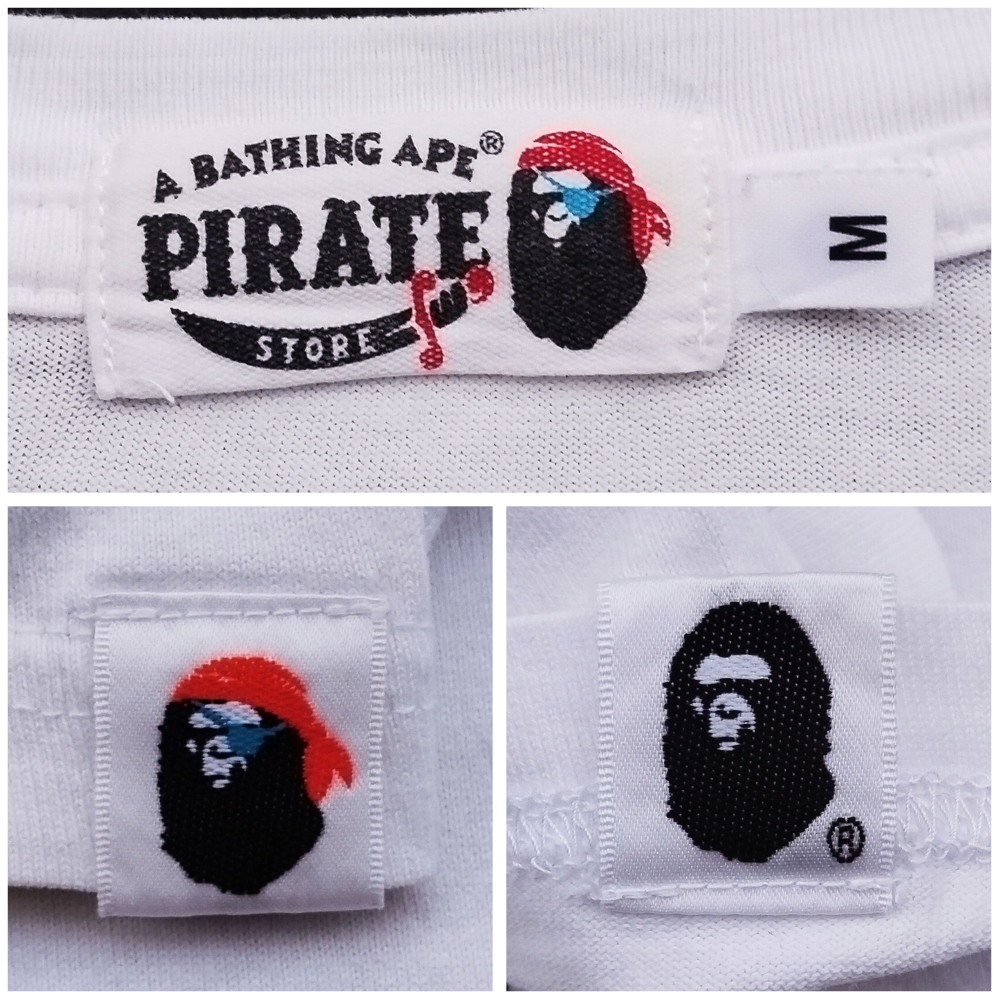 Bape Bape Pirate Baby Milo Tee Size US M / EU 48-50 / 2 - 4 Thumbnail