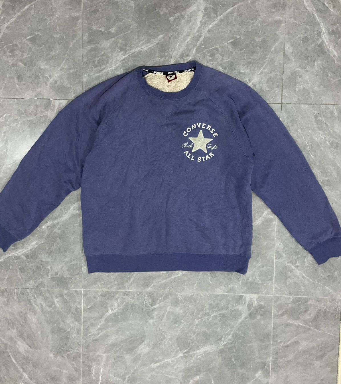 Converse × Vintage Vintage Converse All Star Long Sleeve Size US L / EU 52-54 / 3 - 1 Thumbnail