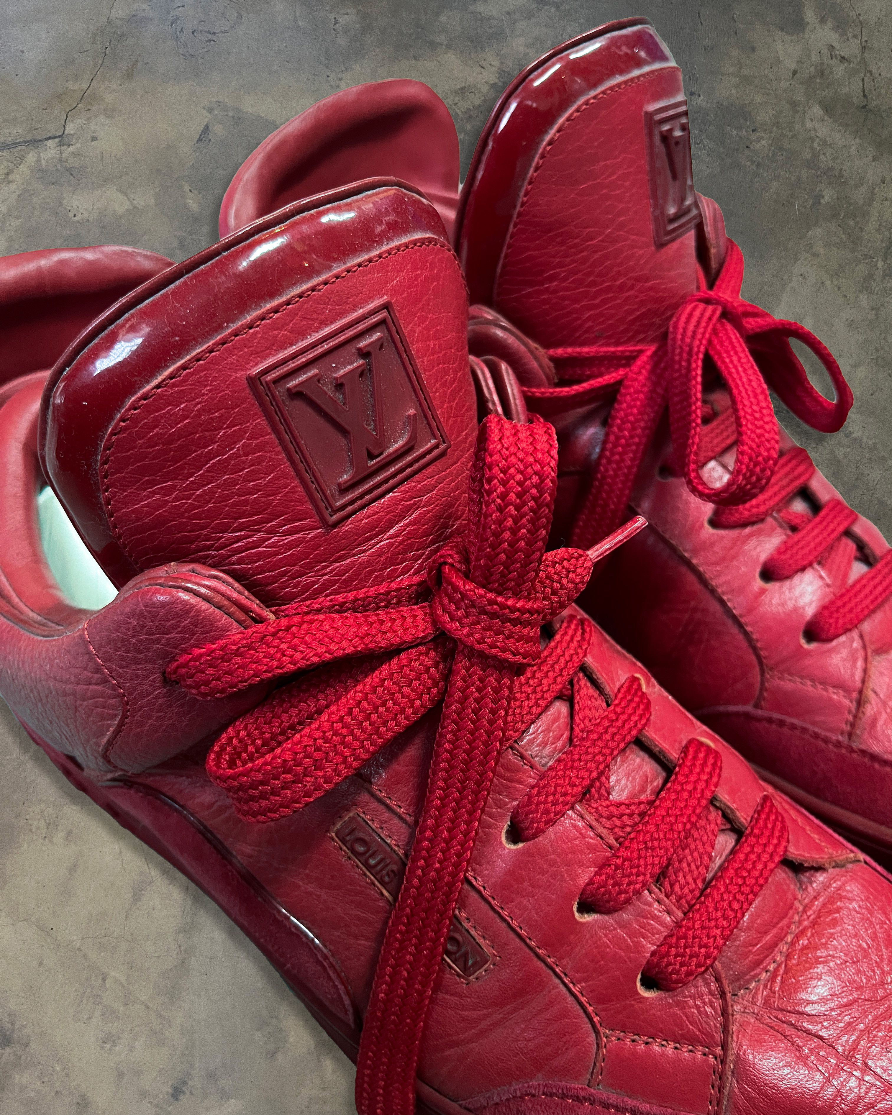 Kanye West × Louis Vuitton LOUIS VUITTON DON RED Size US 9 / EU 42 - 4 Thumbnail