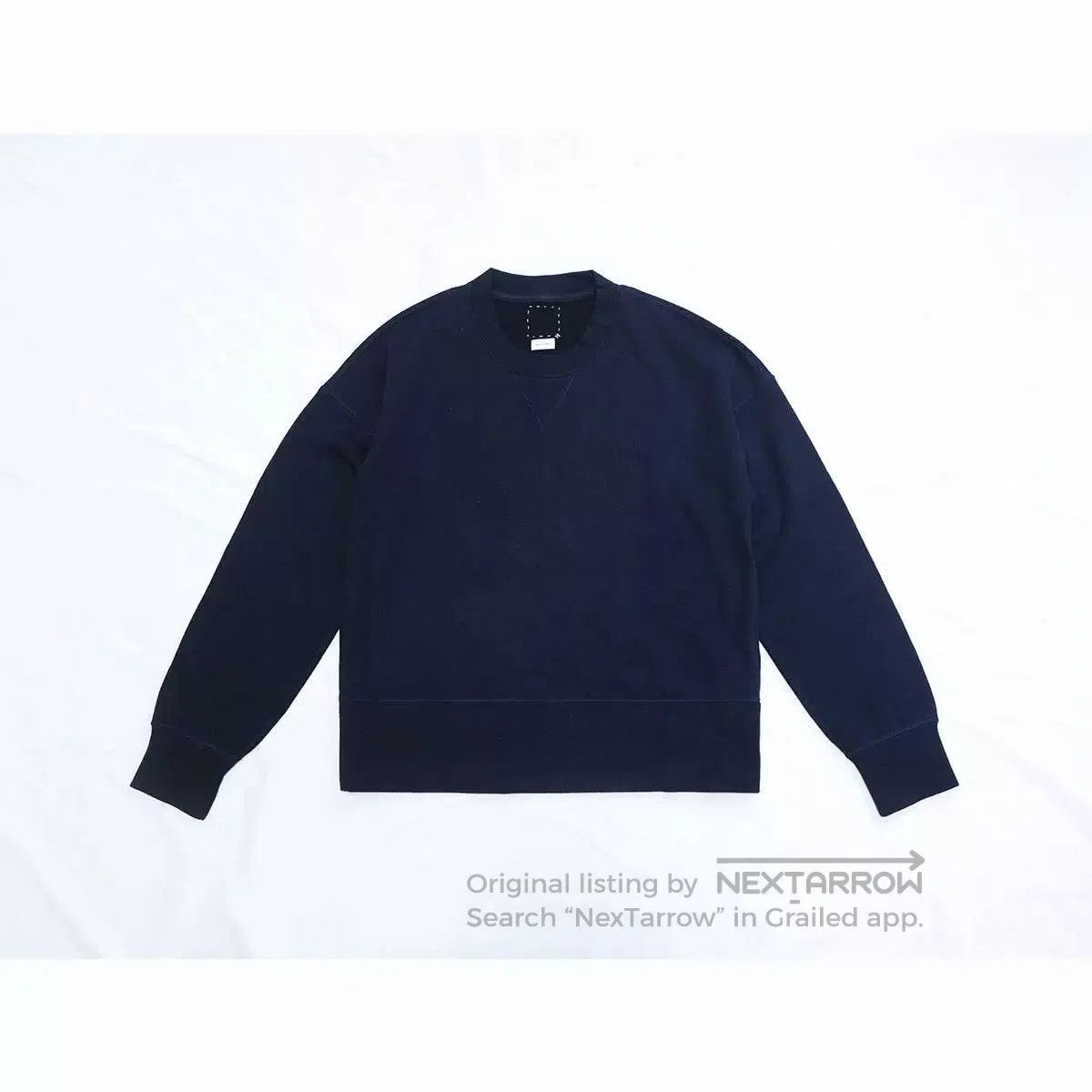 Visvim visvim court sweat navy cashmere blend sweatshirt. Size US S / EU 44-46 / 1 - 1 Thumbnail