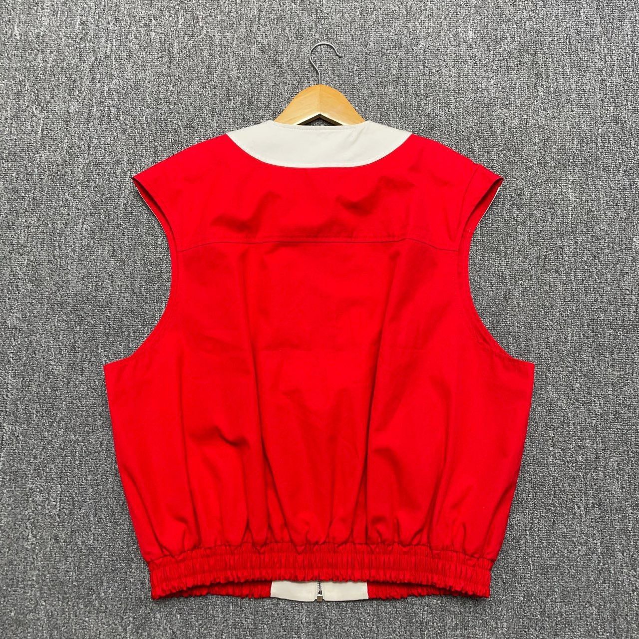 Gucci Gucci Red and white stitching zipper vest 2501-Nextarrow Size US XS / EU 42 / 0 - 2 Thumbnail