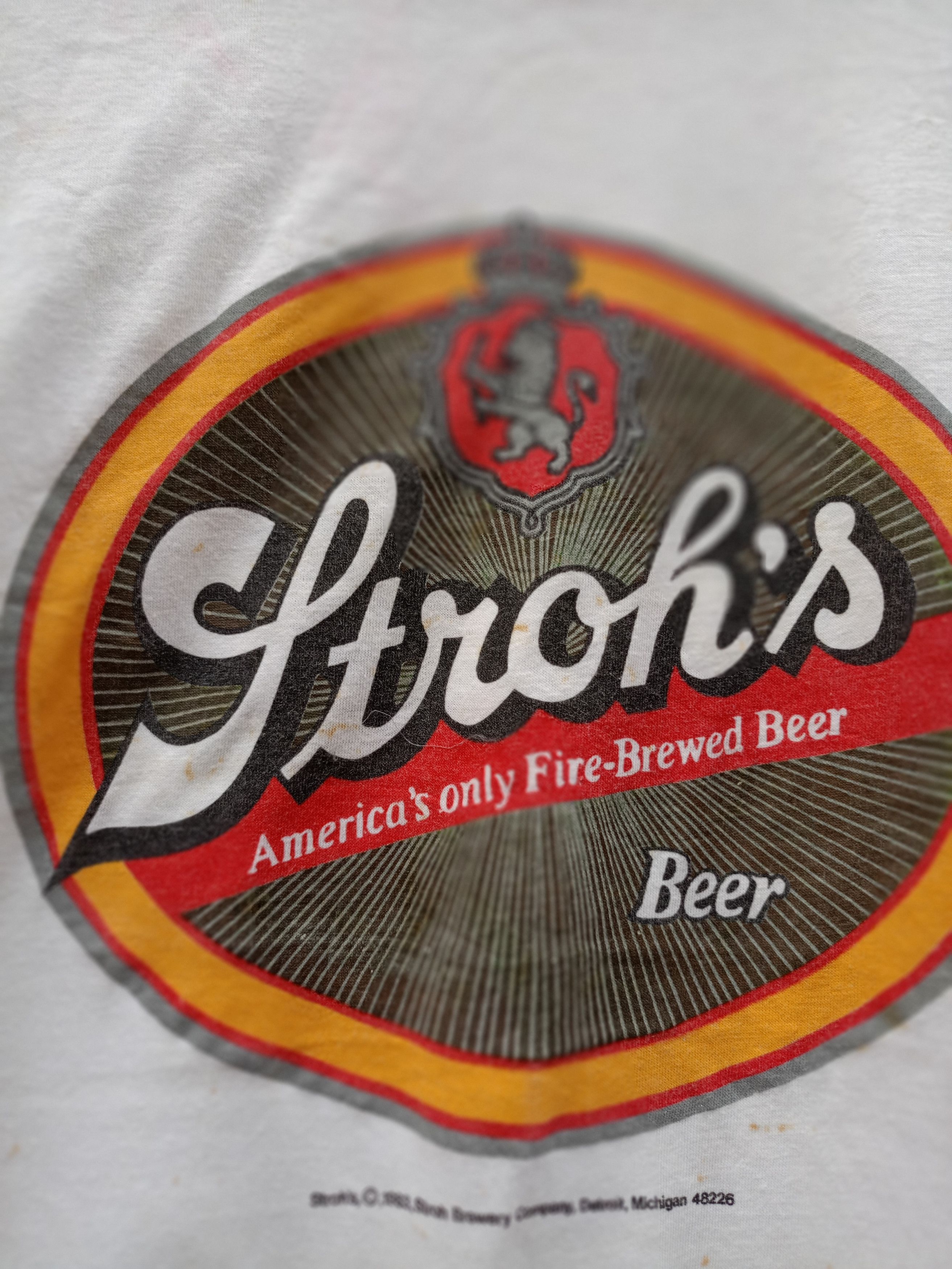 Drink Beer Save Water × Vintage Vintage Strohs Beer Size US M / EU 48-50 / 2 - 3 Thumbnail