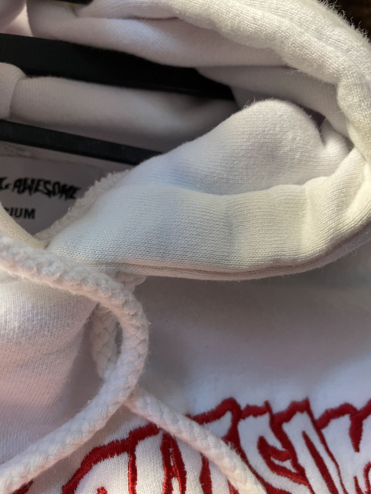 Fucking Awesome fucking awesome logo white hoodie Size US M / EU 48-50 / 2 - 2 Thumbnail