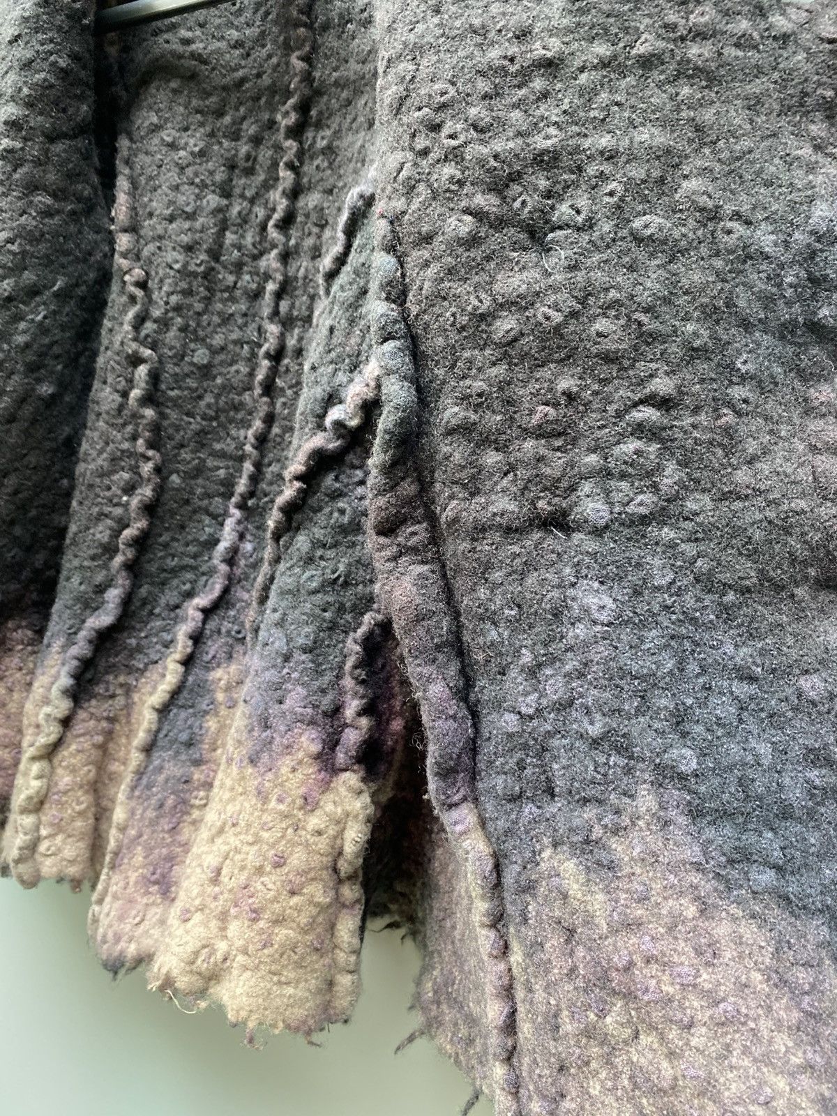 Japanese Brand A/W 1998 - Yoshiki Hishinuma- Gradient Dyed Wool Jacket Size S / US 4 / IT 40 - 22 Thumbnail