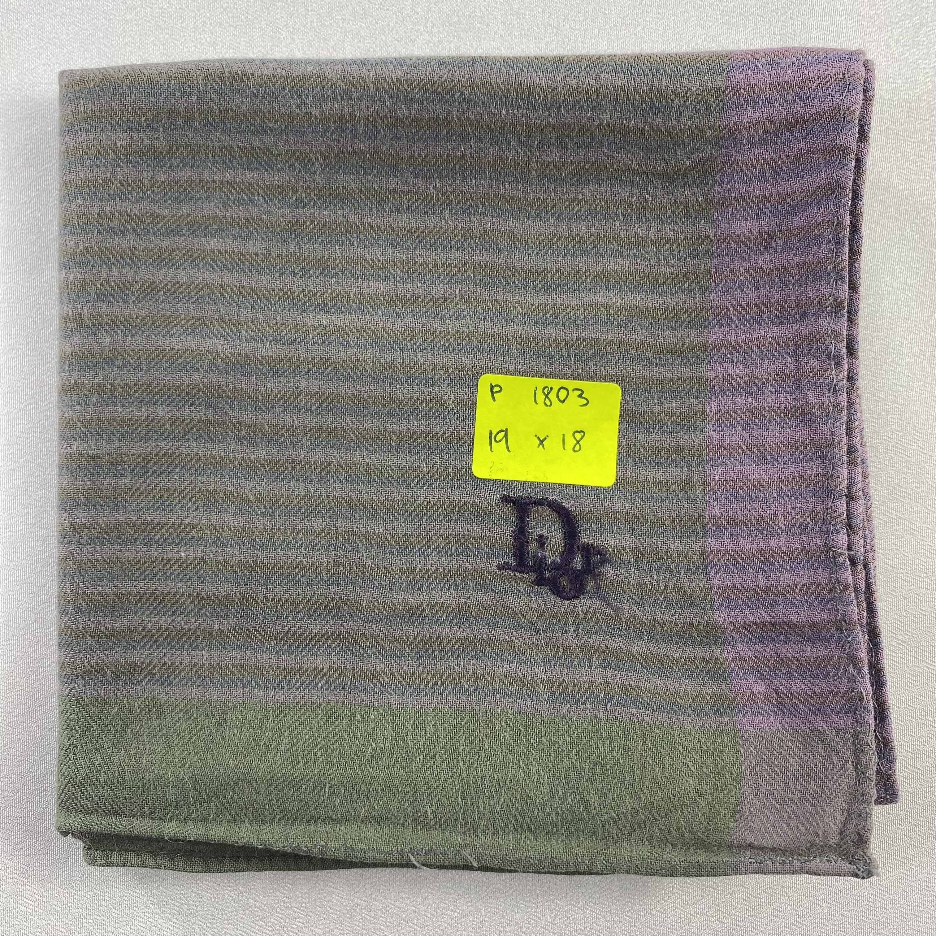 Vintage Dior Bandana/ Handkerchief / Neckerchief-P1803 Size ONE SIZE - 5 Thumbnail