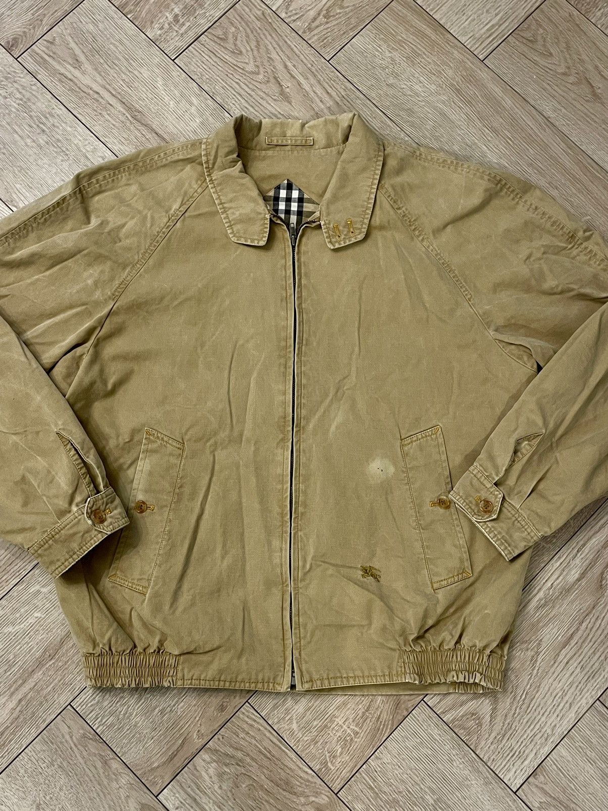 Burberry × Burberry Prorsum Burberrys. Men's bomber, jacket. Vintage Size US S / EU 44-46 / 1 - 3 Thumbnail