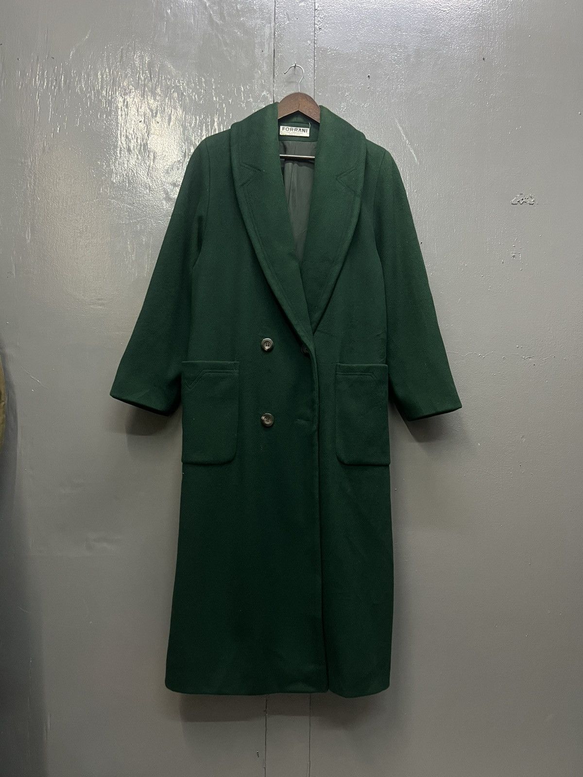 Other Forrani Pure Wool 100% Long Coat Made In USA Size US L / EU 52-54 / 3 - 1 Thumbnail