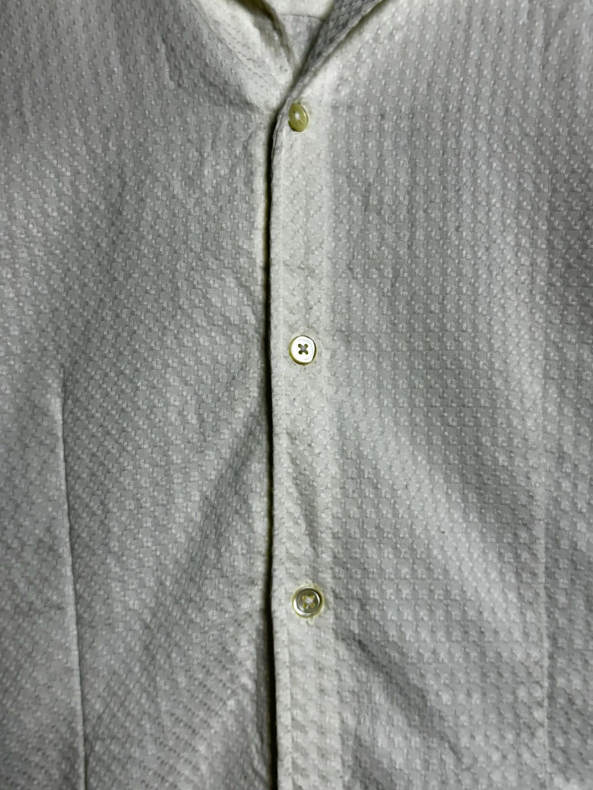 If Six Was Nine × Le Grande Bleu (L.G.B.) × Tornado Mart Tornado Mart Punk White Button Shirt Size US M / EU 48-50 / 2 - 4 Thumbnail