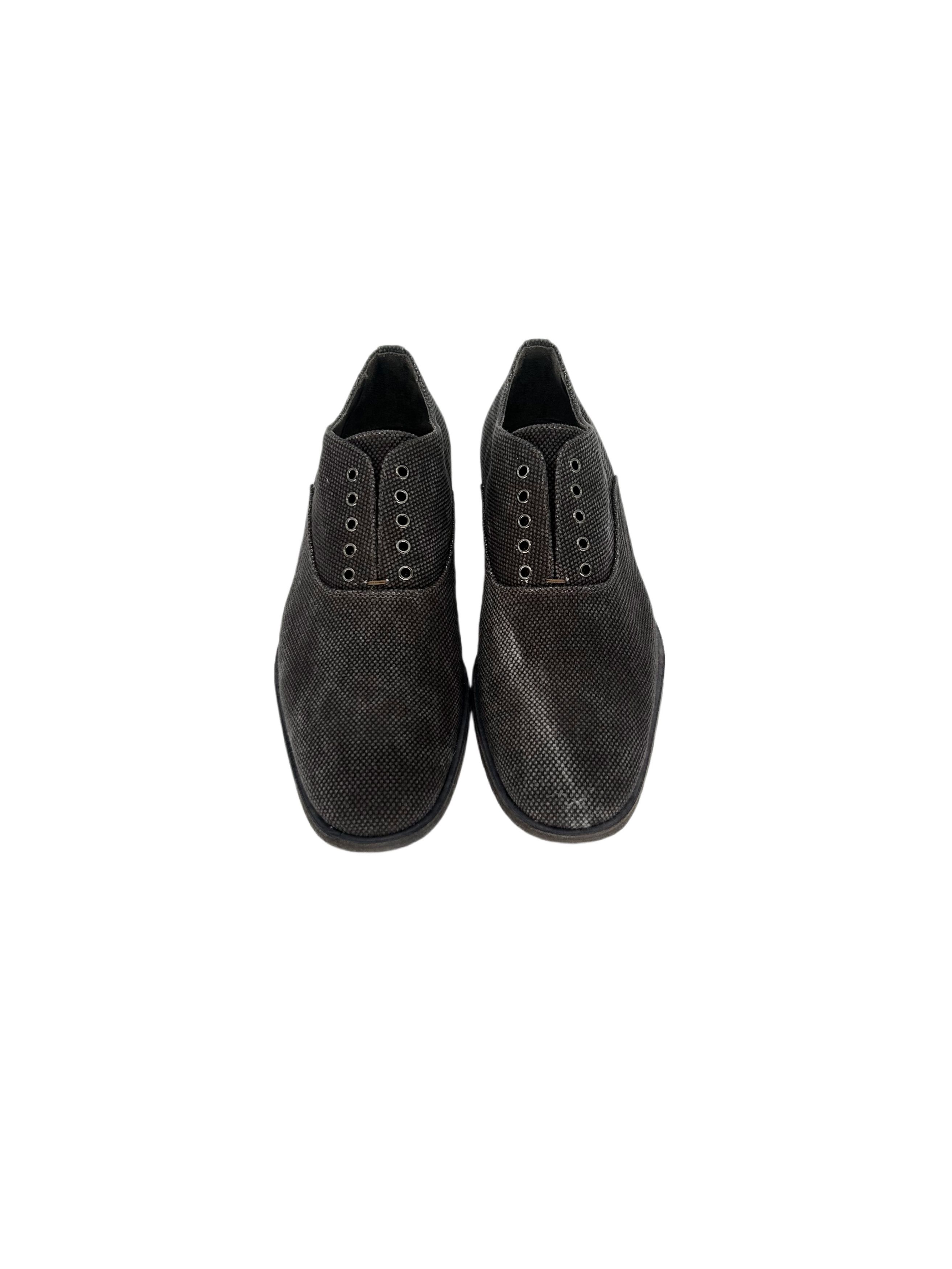 Yves Saint Laurent Yves Saint Laurent Textured CottonNo Lace Slip On OxfordShoe Size US 7 / EU 40 - 4 Thumbnail