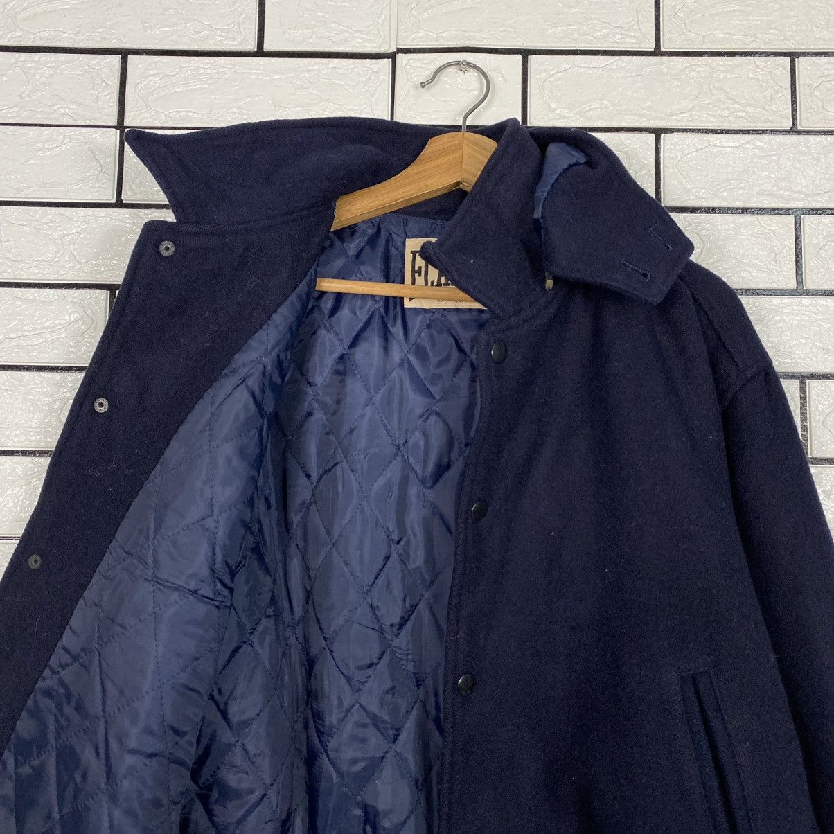 Japanese Brand 🔥VINTAGE WOOL BOMBER JACKET MEN’S FLANDRE ISSEY MIYAKE Size US M / EU 48-50 / 2 - 13 Thumbnail