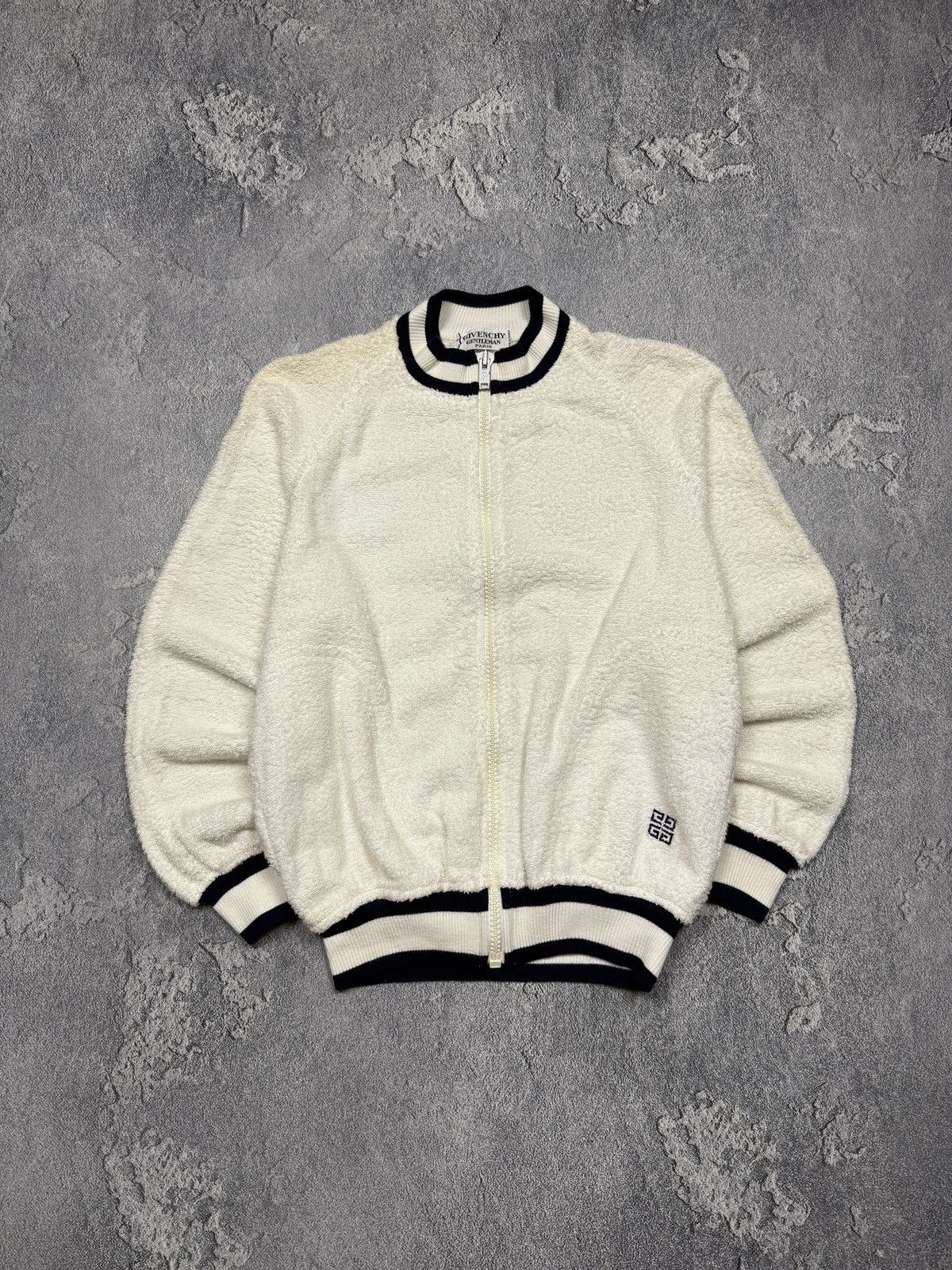 Givenchy Givenchy Gentleman France Fleece Zip Sweatshirt Size US M / EU 48-50 / 2 - 1 Thumbnail