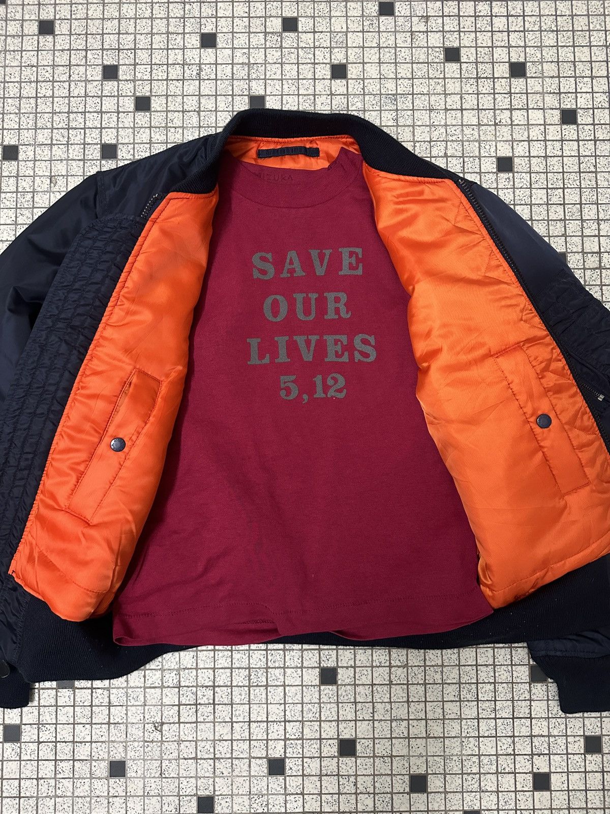 Avirex × Vintage 🔥Best Offer Vintage Avirex Ma-1 Spellout Bomber Jacket Size US L / EU 52-54 / 3 - 12 Thumbnail