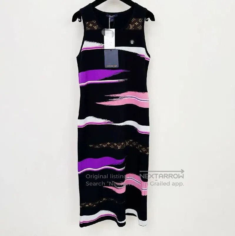 Louis Vuitton Louis Vuitton Colorful Women's Dress Size S . Size S / US 4 / IT 40 - 1 Thumbnail