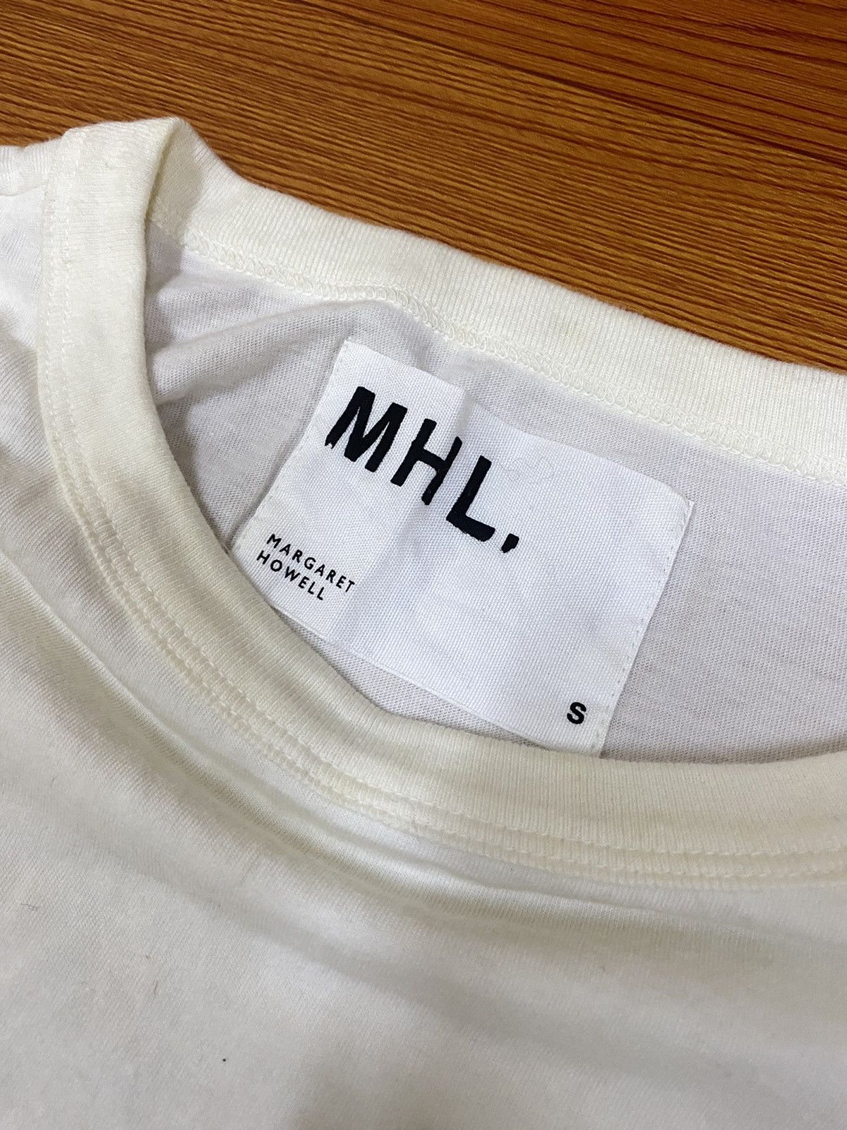 Designer × Margaret Howell Margaret Howell White Long Sleeve Tee Size US S / EU 44-46 / 1 - 4 Thumbnail