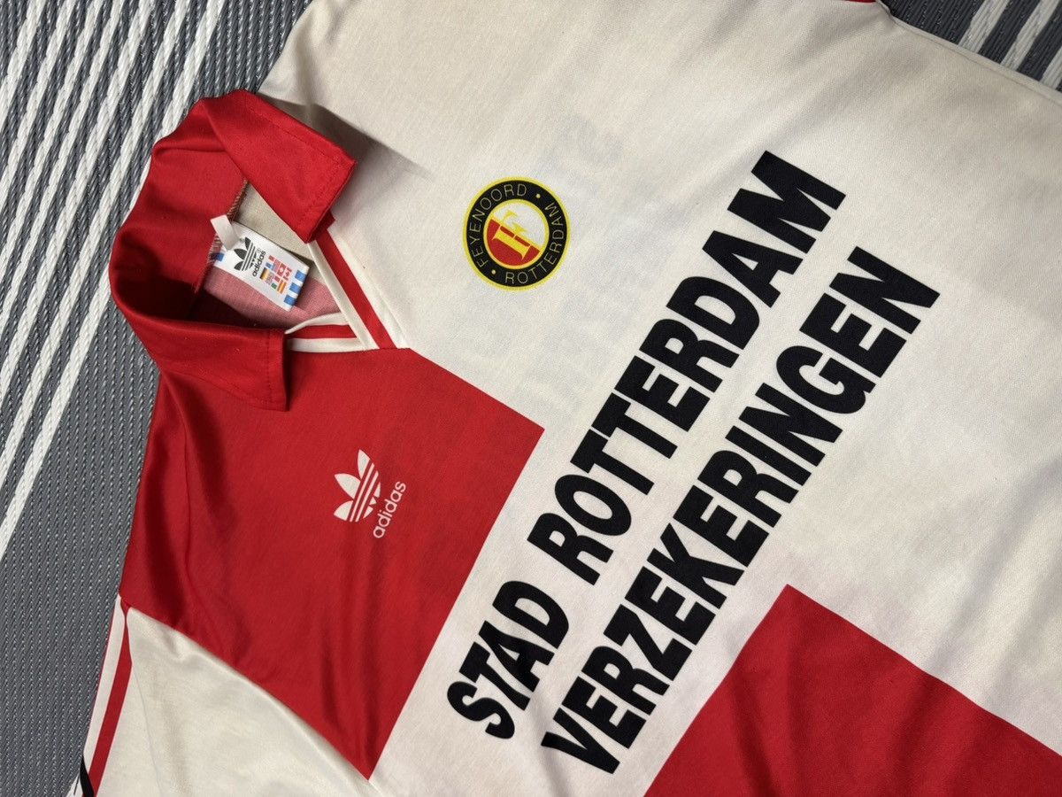 Adidas Feyenoord Rotterdam 1992 - 1993 Home football Size US L / EU 52-54 / 3 - 3 Thumbnail
