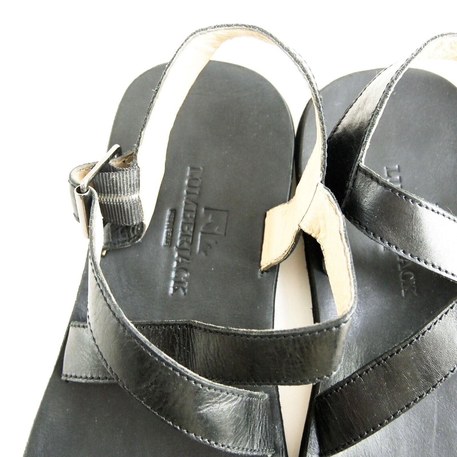 Designer Lumberjack Gladiator Strappy Sandals Black EU 45 US 12 Size US 12 / EU 45 - 4 Thumbnail