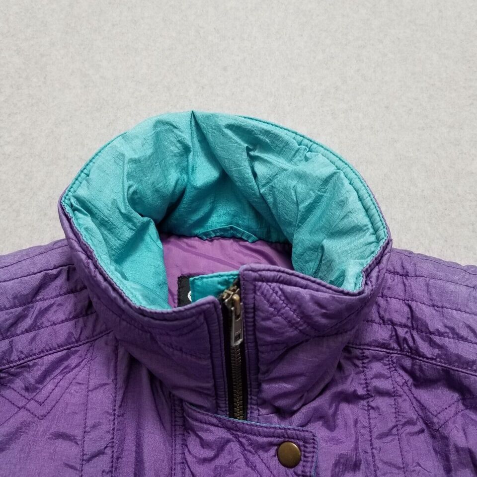 Other VINTAGE Ski Jacket Womens Medium Full Zip Pockets Outdoor Size M / US 6-8 / IT 42-44 - 6 Thumbnail