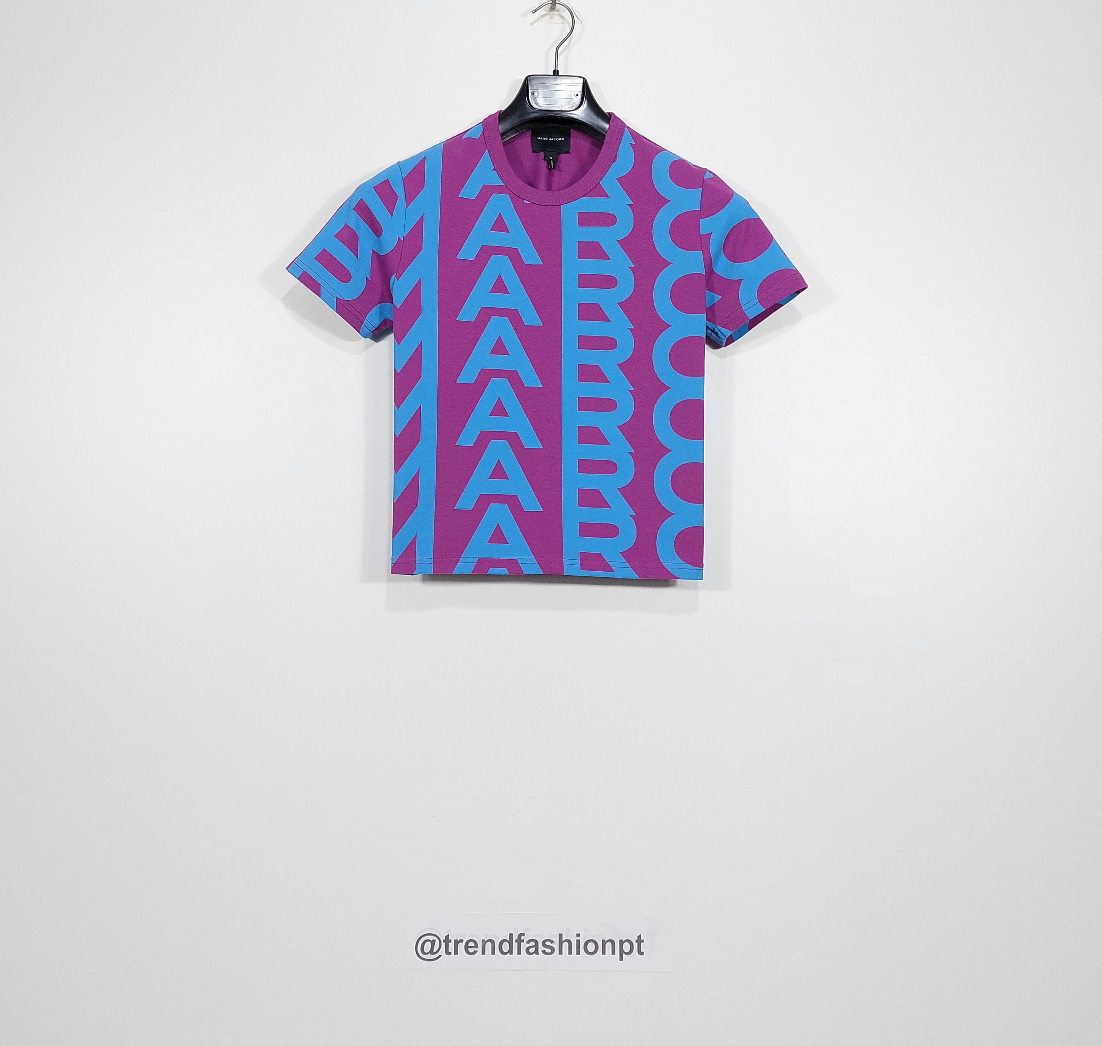 Marc Jacobs monogram baby tshirt - purple / blue S Size S / US 4 / IT 40 - 1 Thumbnail