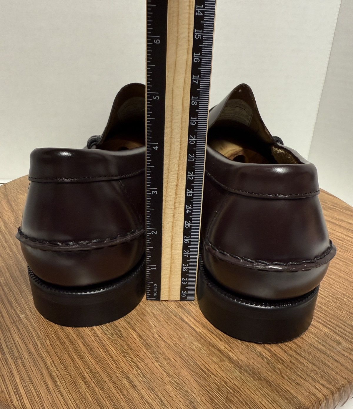 Sebago Sebago Men’s Classic Leather Dan Garnet Penny Loafer Shoes Size US 14 / EU 47 - 4 Thumbnail
