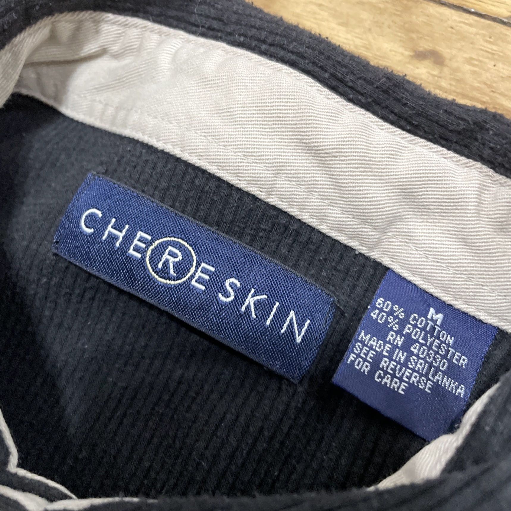 Vintage VINTAGE Chereskin Shirt Men M Black Corduroy Skate 90s grunge y2k streetwear capsule Shirt Mens M Black Corduroy 90s Grunge Skate Vintage Chereskin Size US M / EU 48-50 / 2 - 6 Thumbnail
