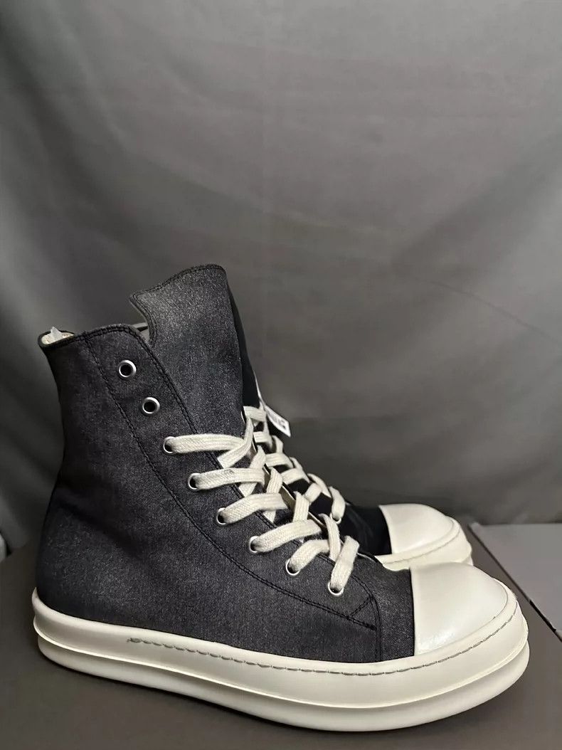 Rick Owens Rick Owens High-Top Gradient Sneakers-yf Size US 9.5 / EU 42-43 - 1 Thumbnail