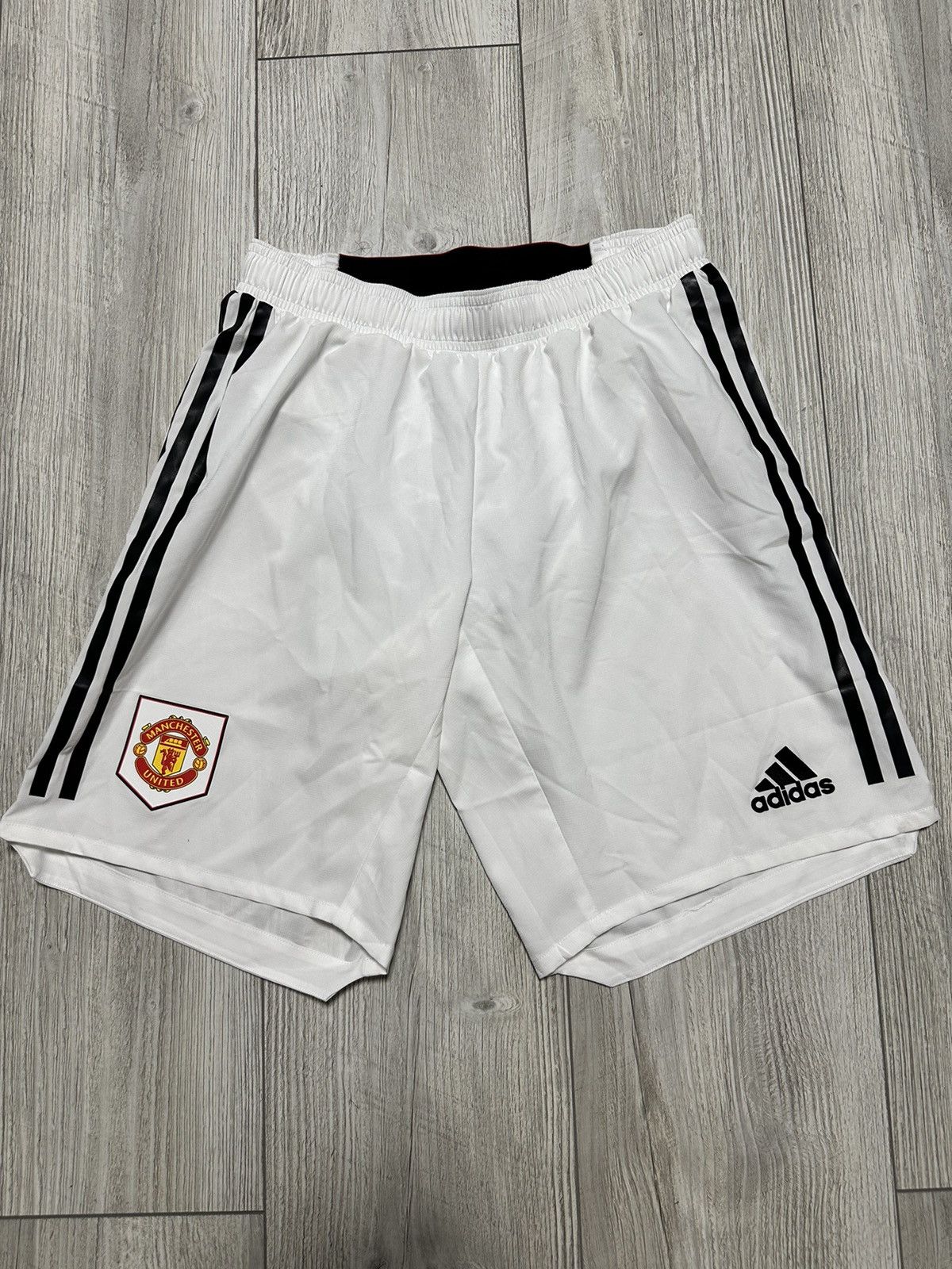 Adidas Manchester United Away Adidas Soccer Shorts Football Size US 30 / EU 46 - 1 Thumbnail