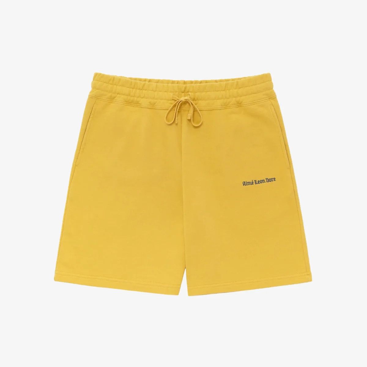 o1mle0725 ALD Uniform Sweatshorts in Oil Yellow
